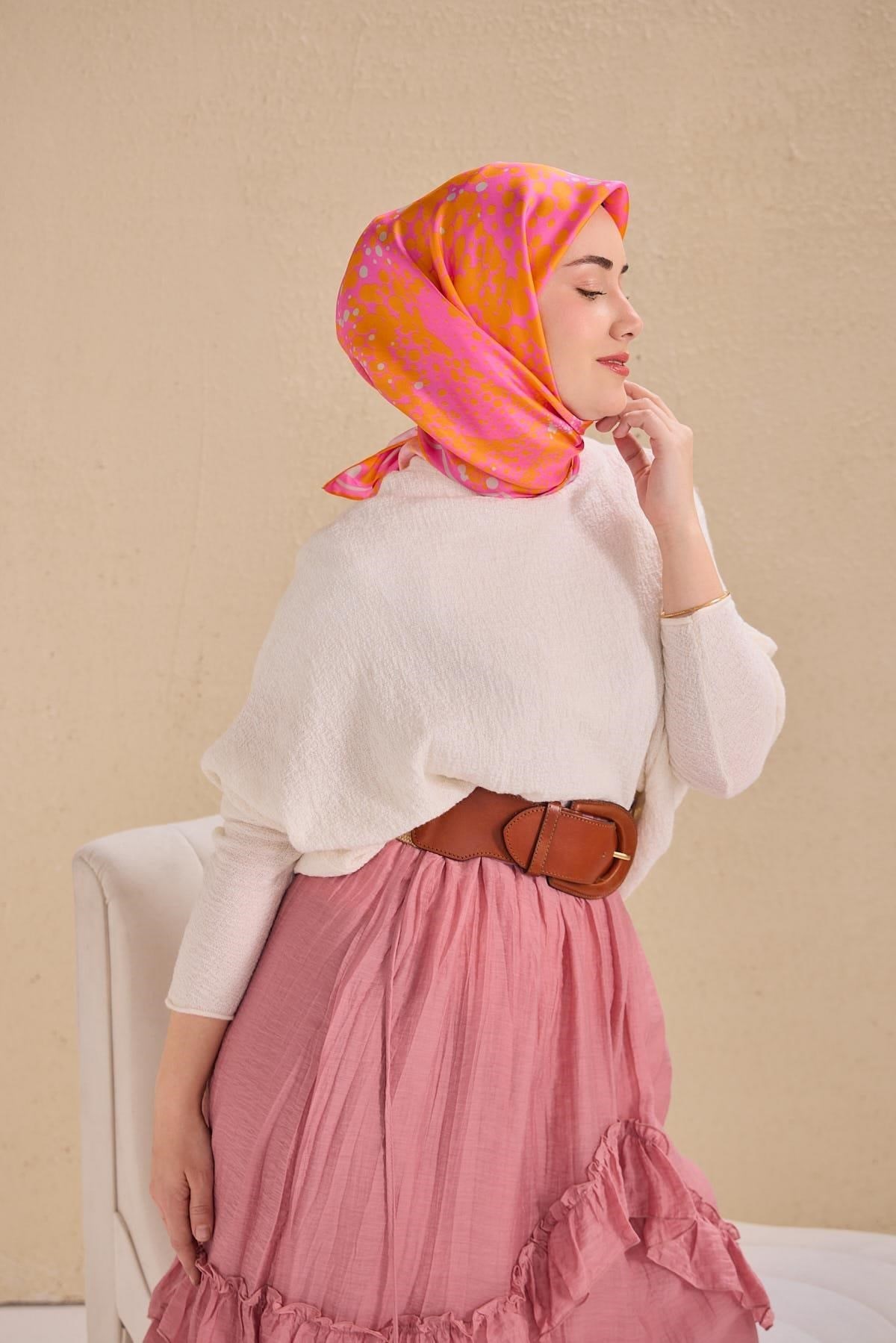Silk Home Twill İpek Eşarp 11515-21