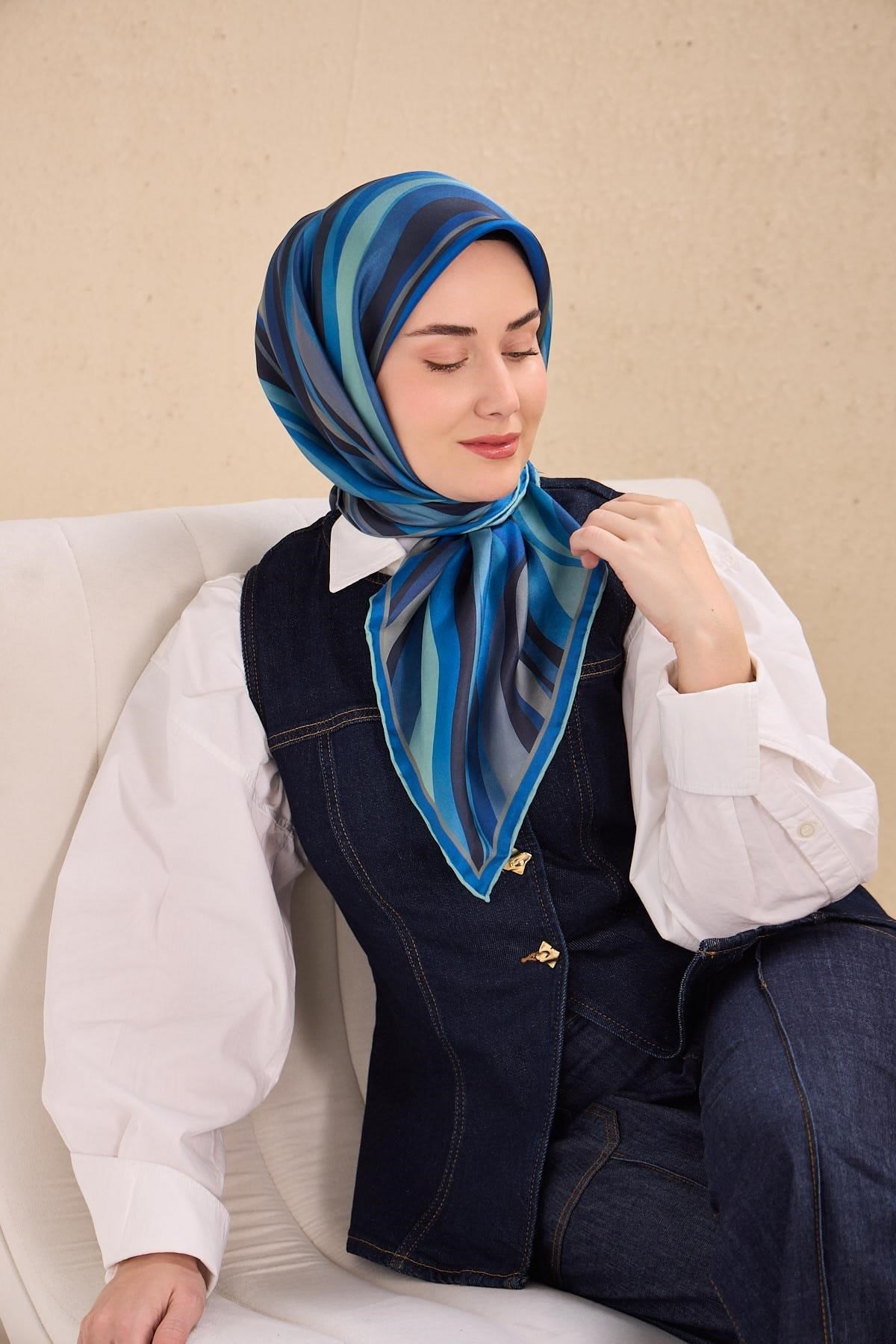 Silk Home Twill İpek Eşarp 11517-21