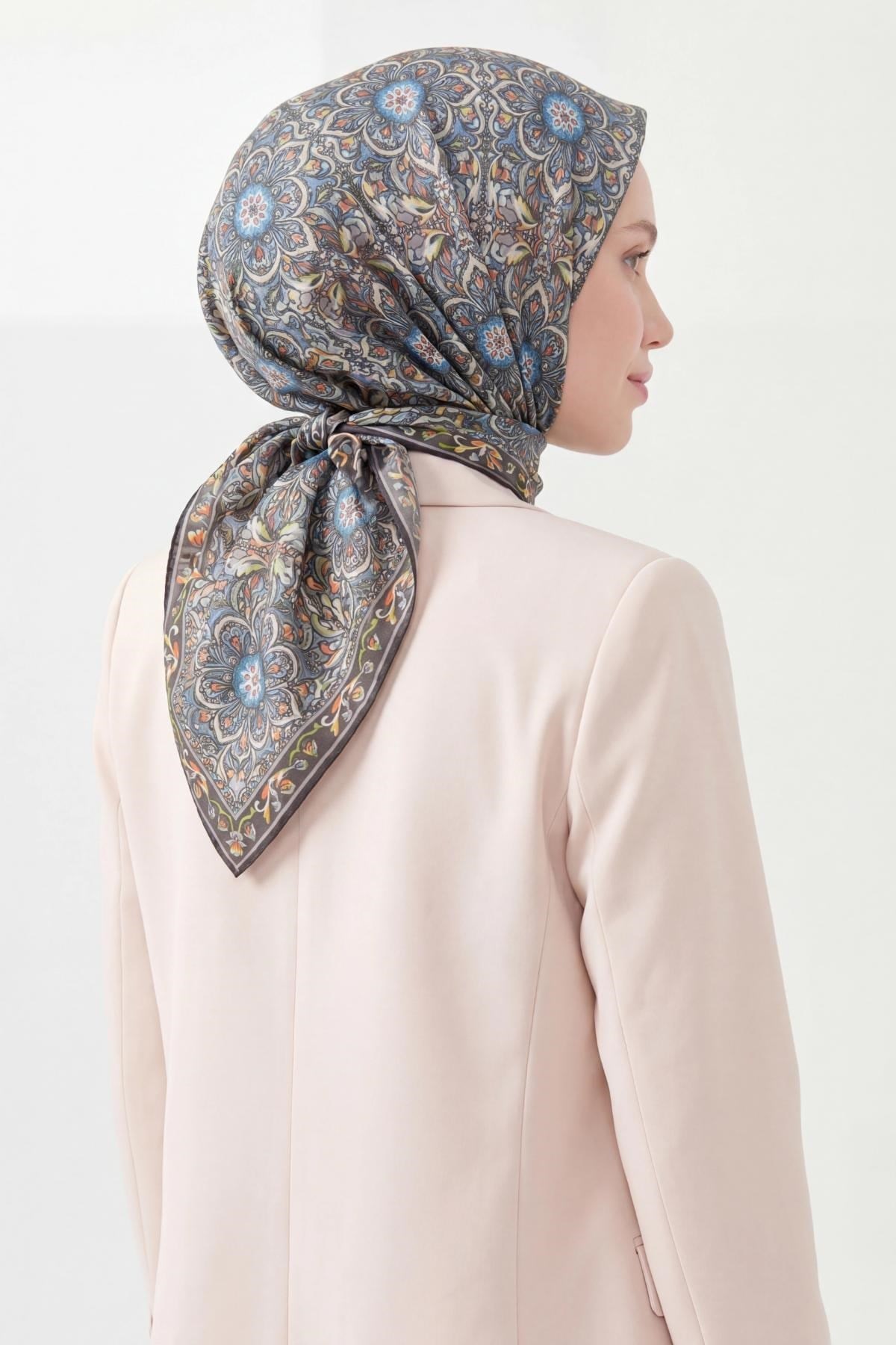 Soft Eşarp Antrasit 90x90