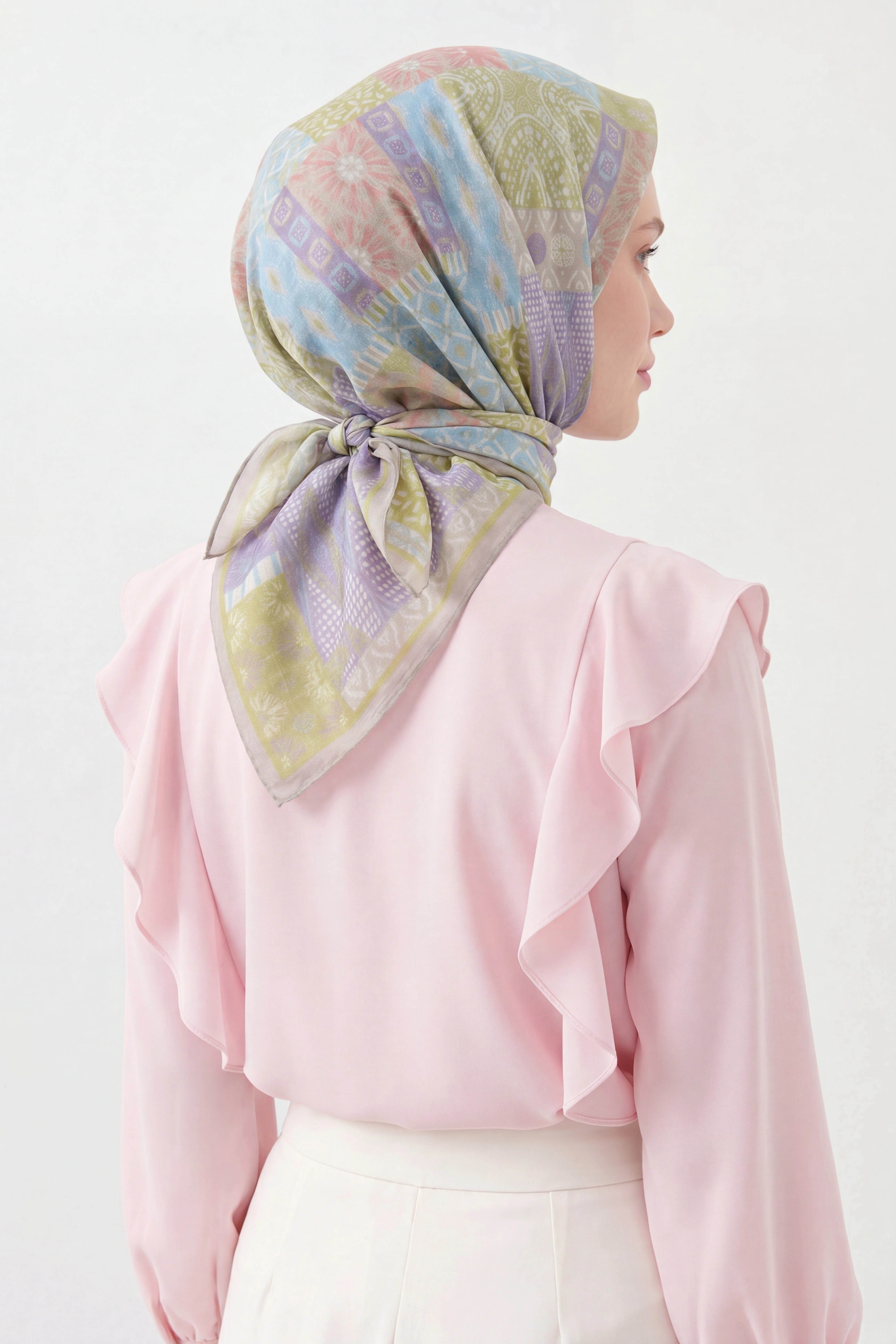 Soft Eşarp Authentic Fıstık Yeşili