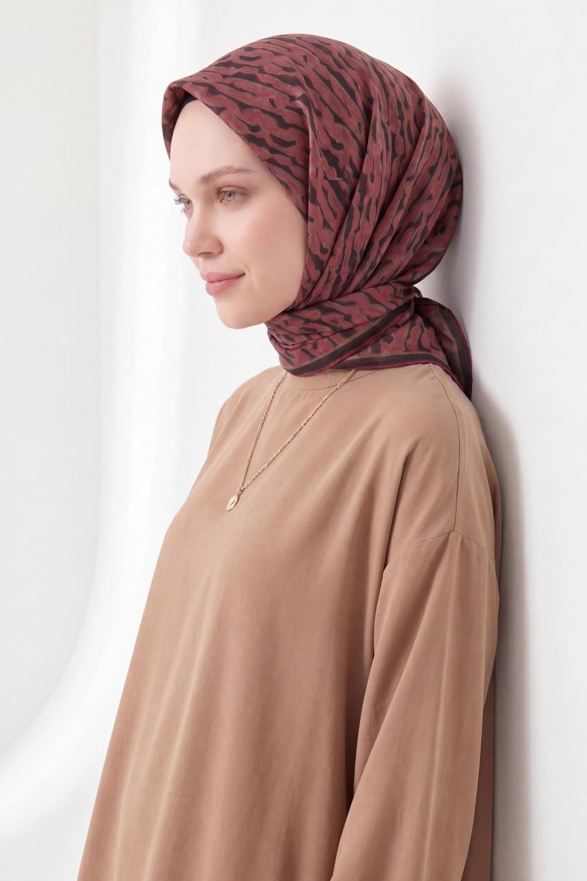 Soft Eşarp Flow Antrasit