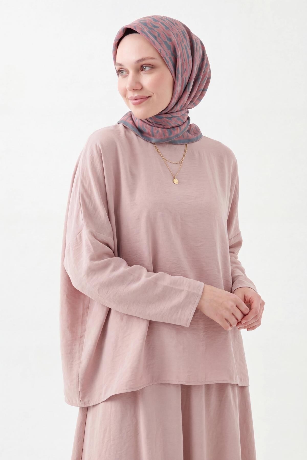Soft Eşarp Flow İndigo