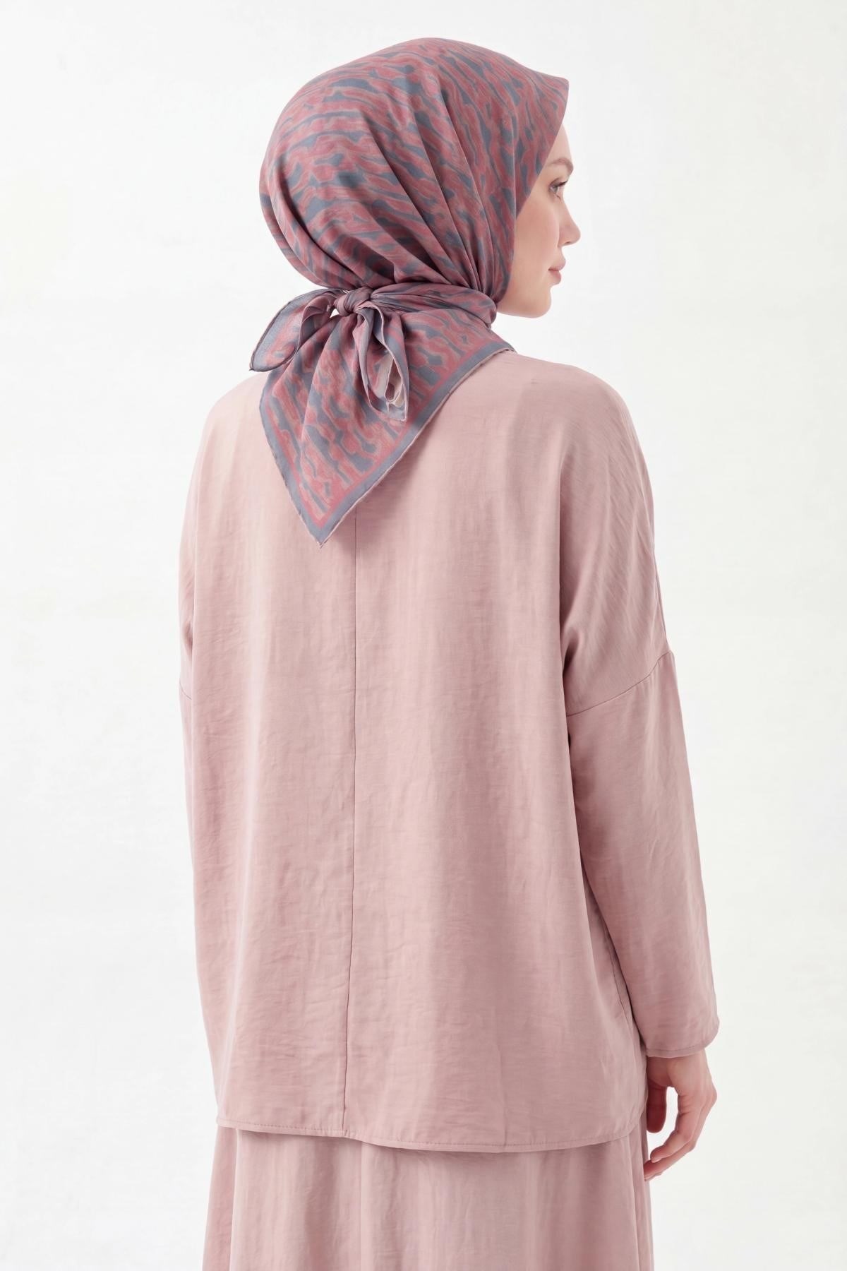 Soft Eşarp Flow İndigo