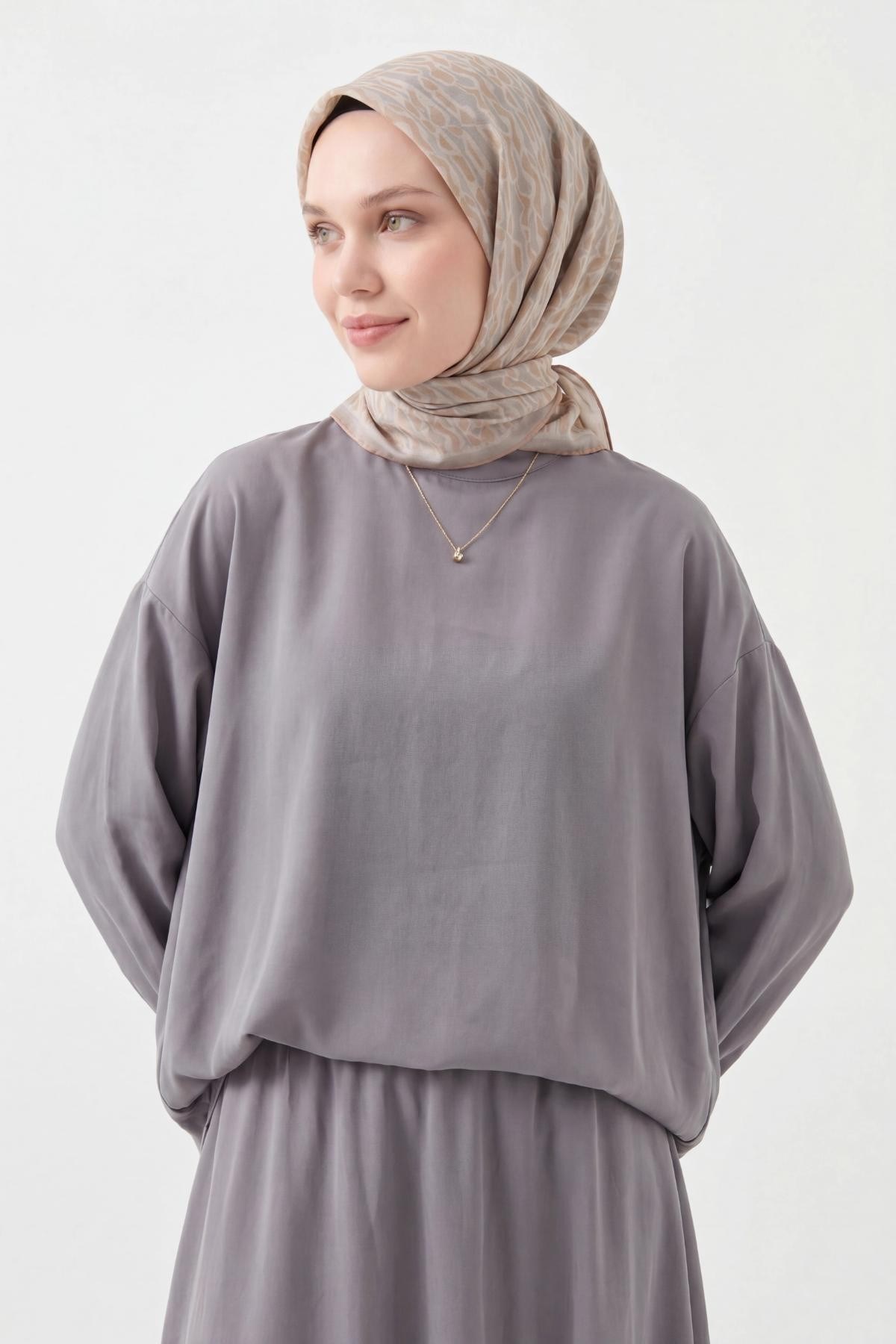 Soft Eşarp Flow Lila