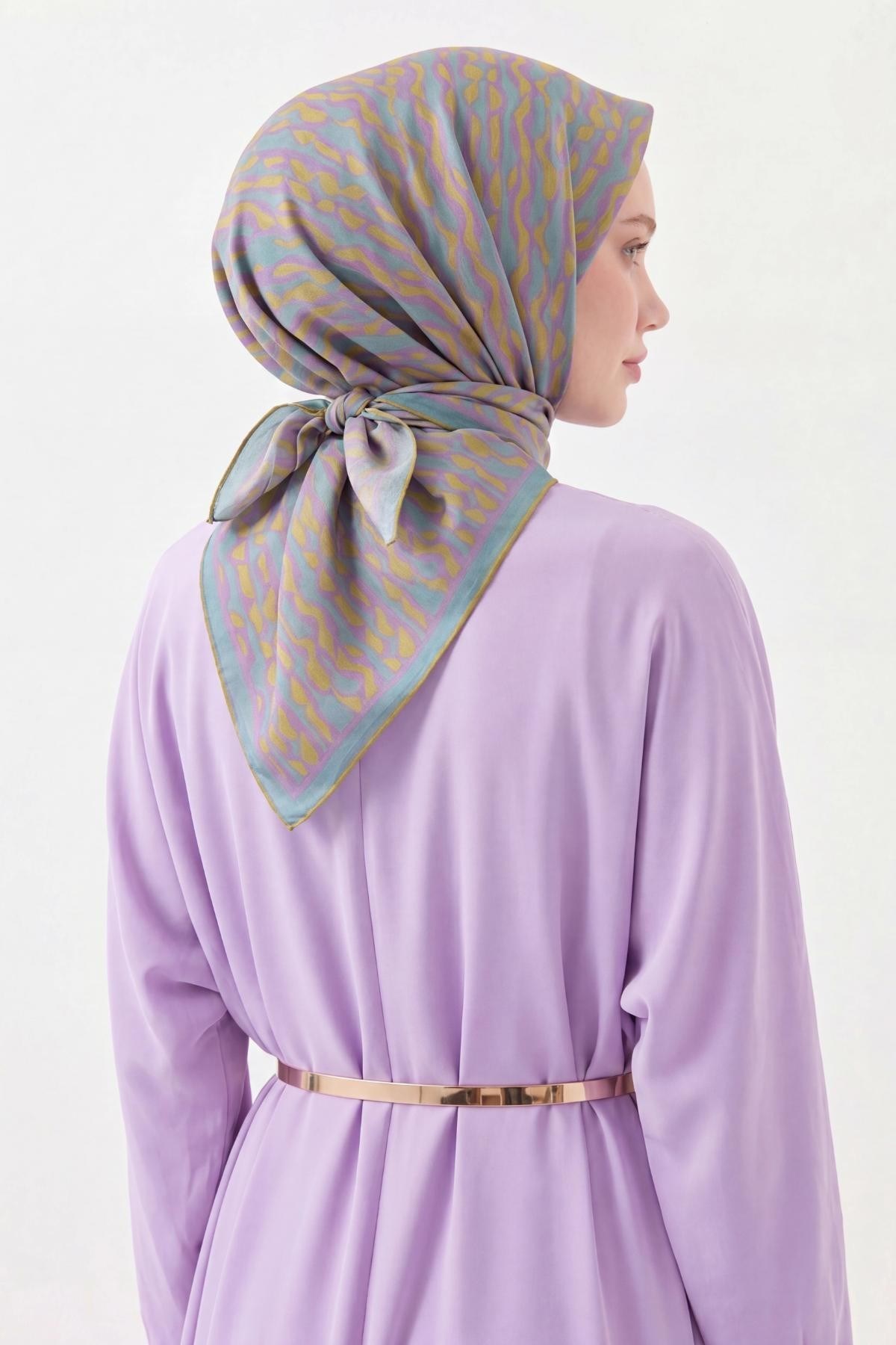 Soft Eşarp Flow Mint Yeşili