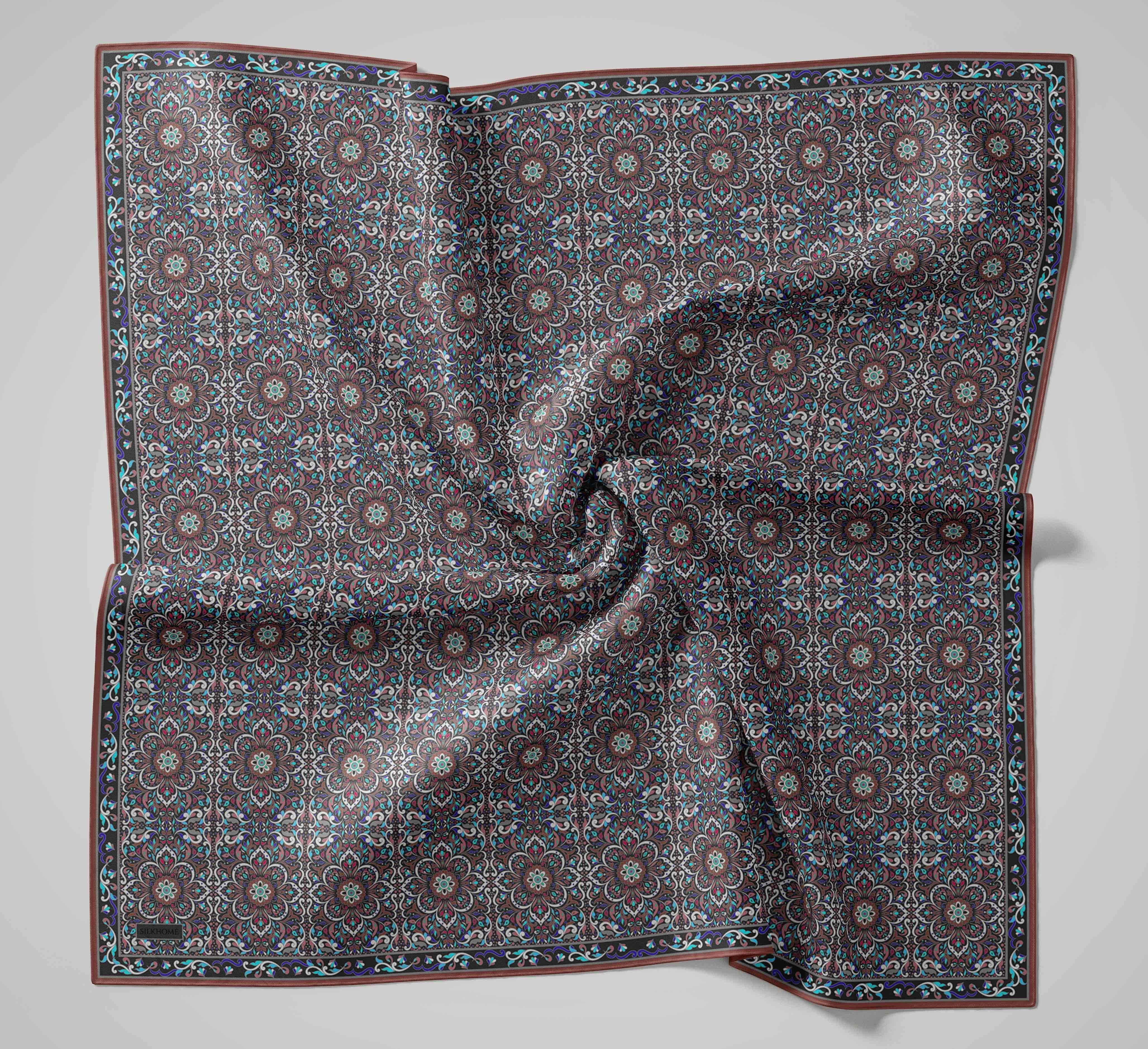 Soft Eşarp Füme 90x90