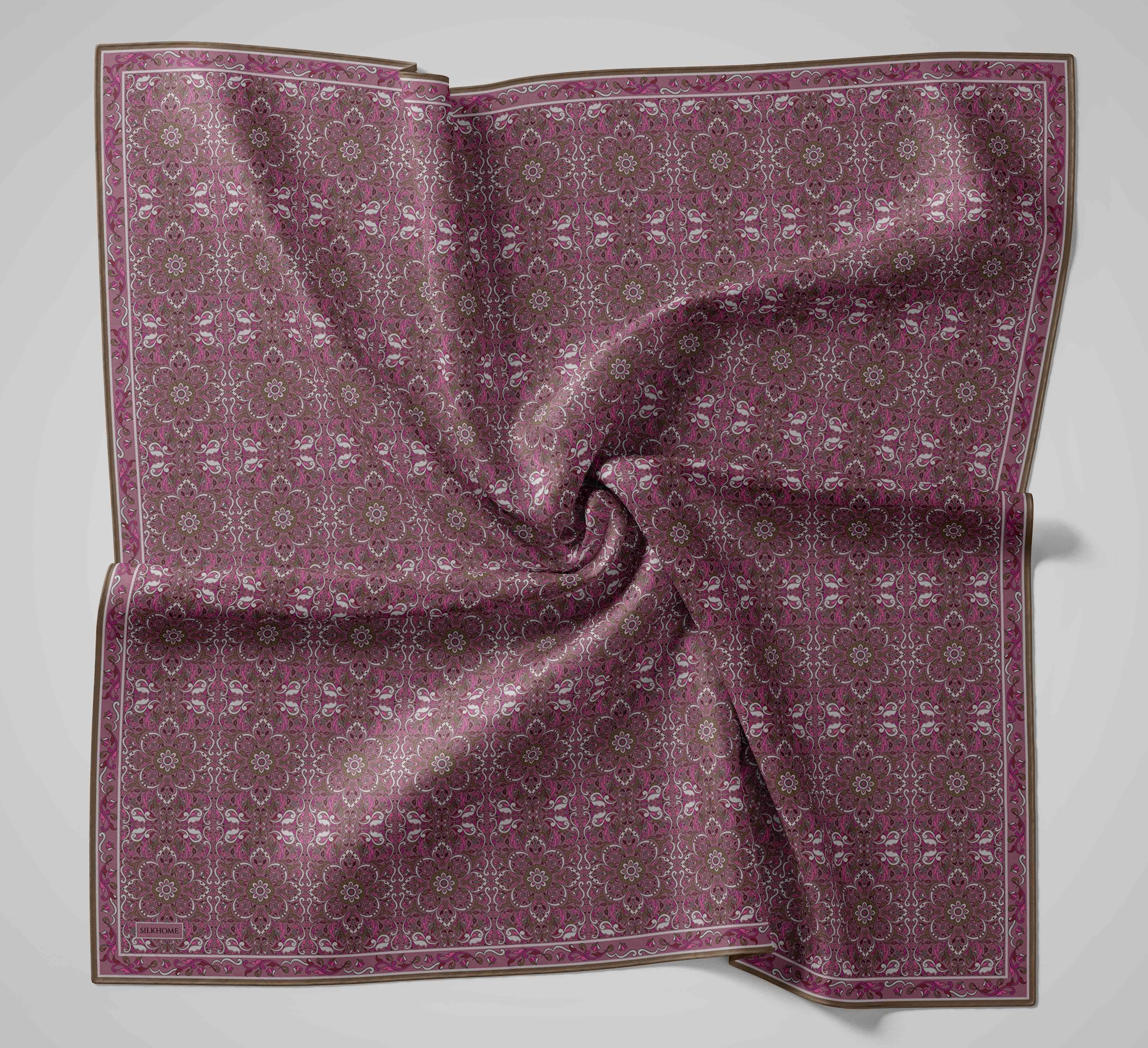 Soft Eşarp Fuşya 90x90