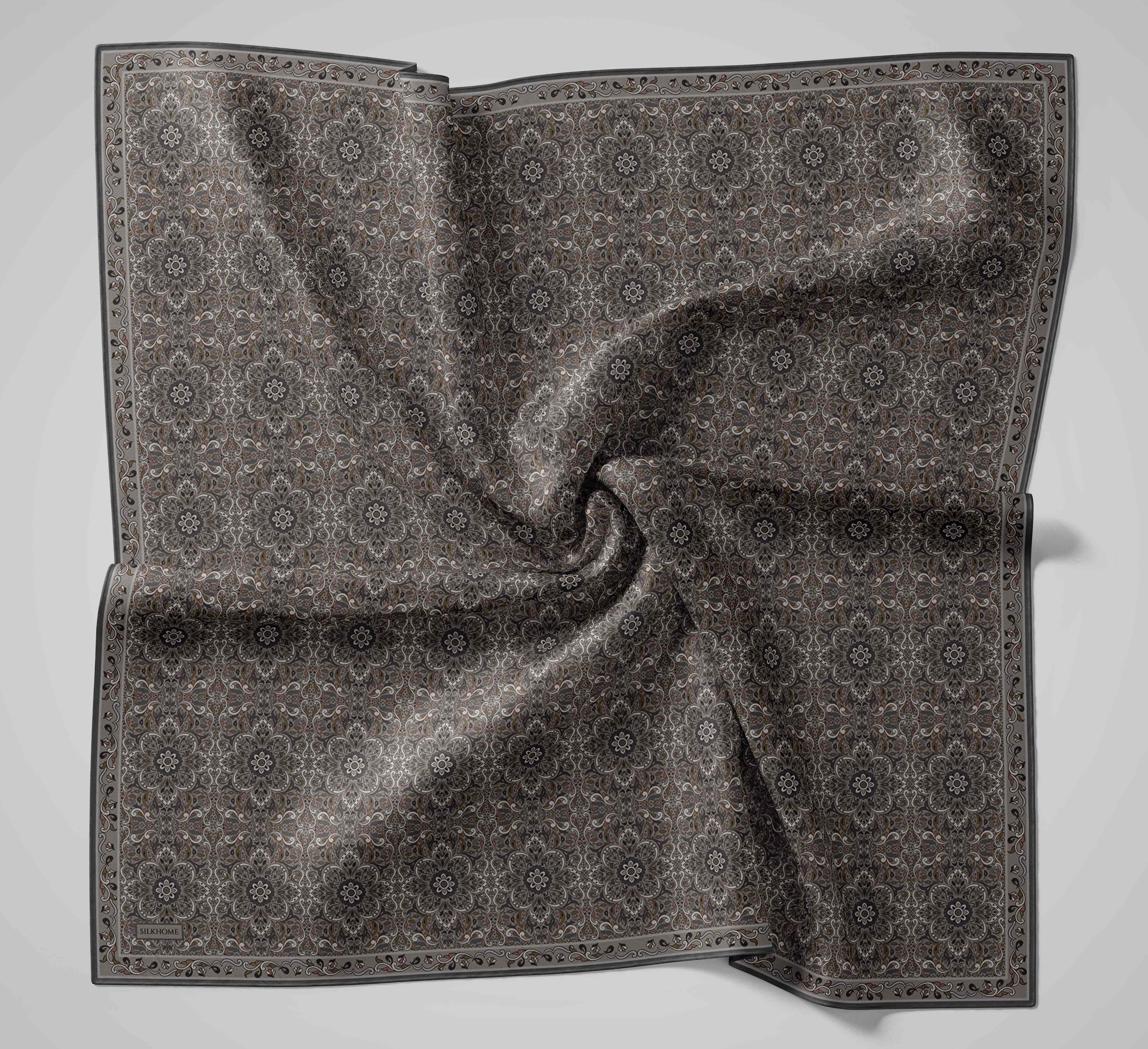 Soft Eşarp Gri 90x90