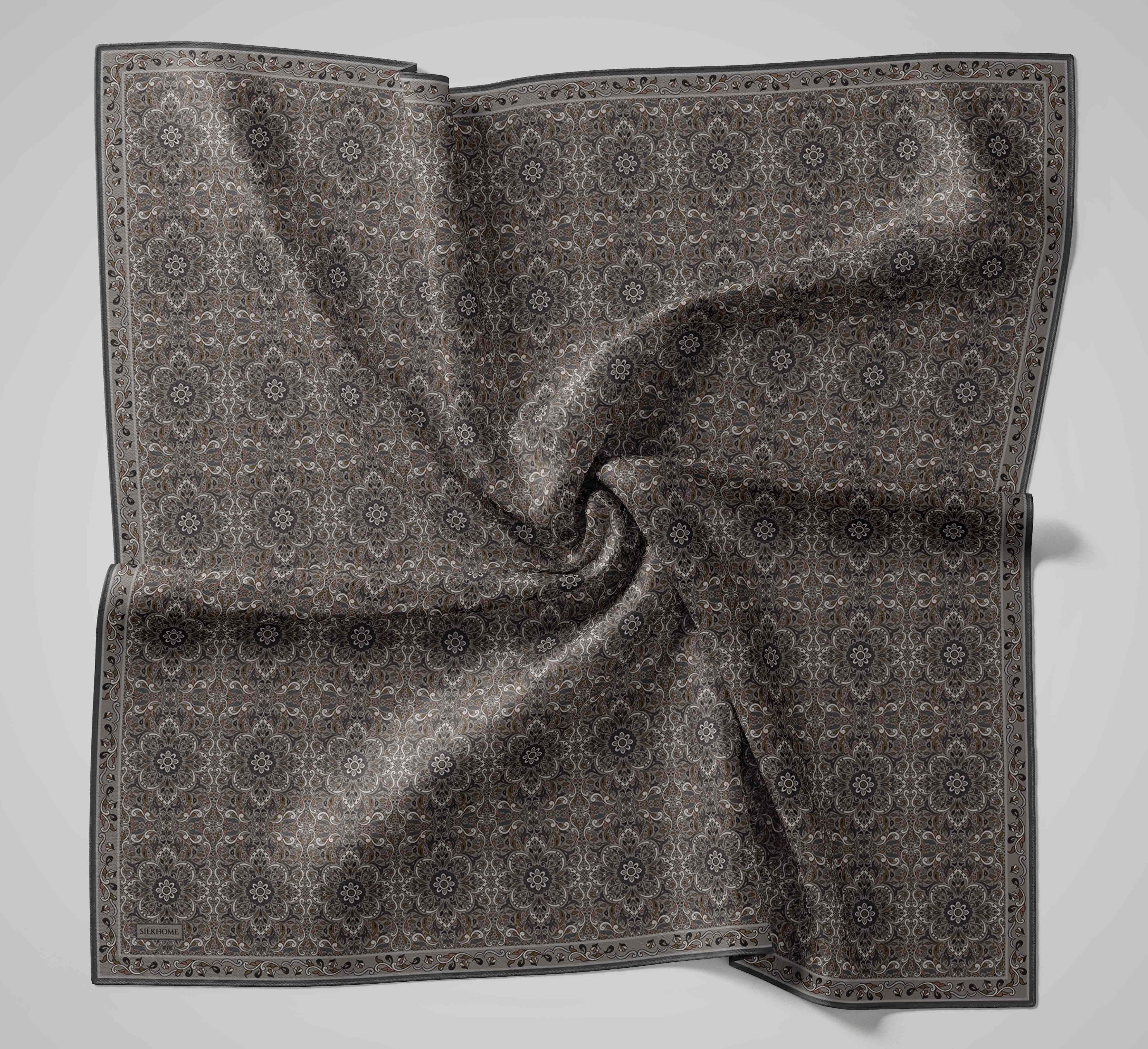 Soft Eşarp Gri 90x90