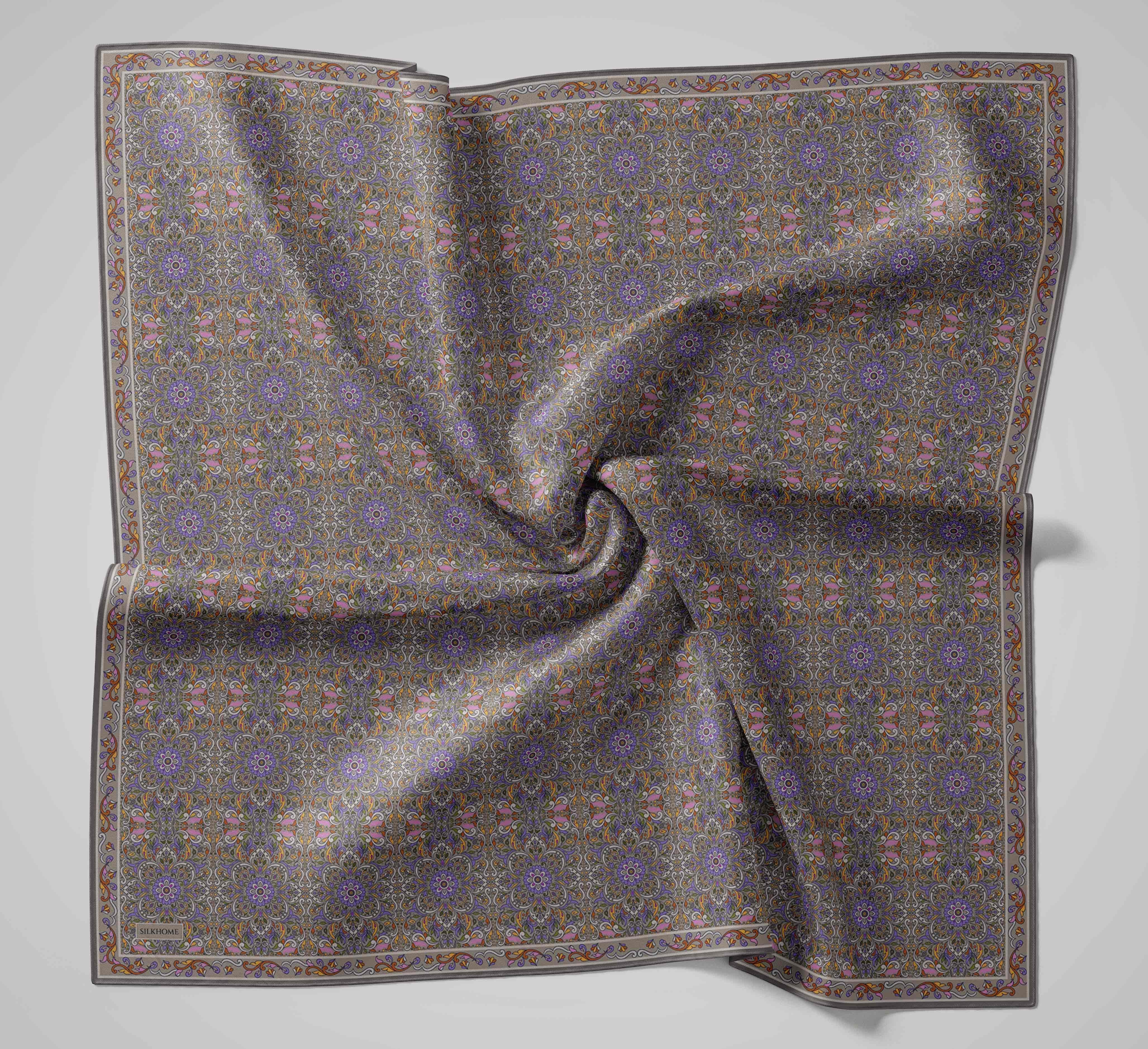 Soft Eşarp Gri 90x90