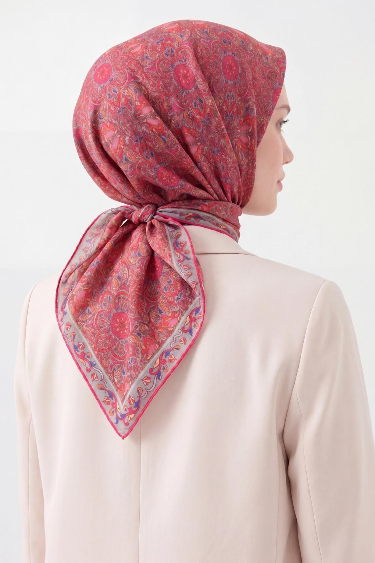 Soft Eşarp Pembe 90x90