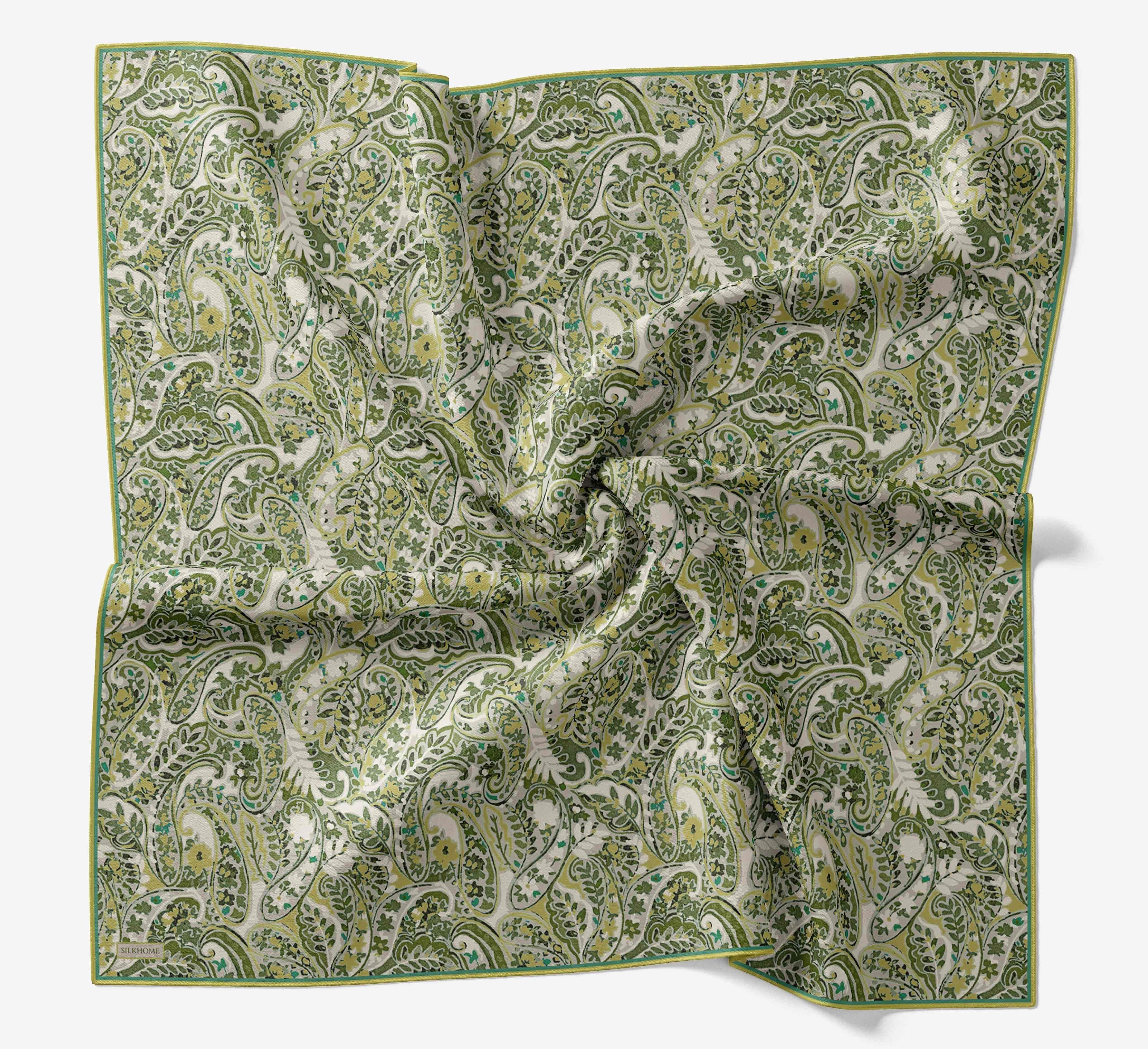 Soft Eşarp Perla Açık Yeşil 90x90