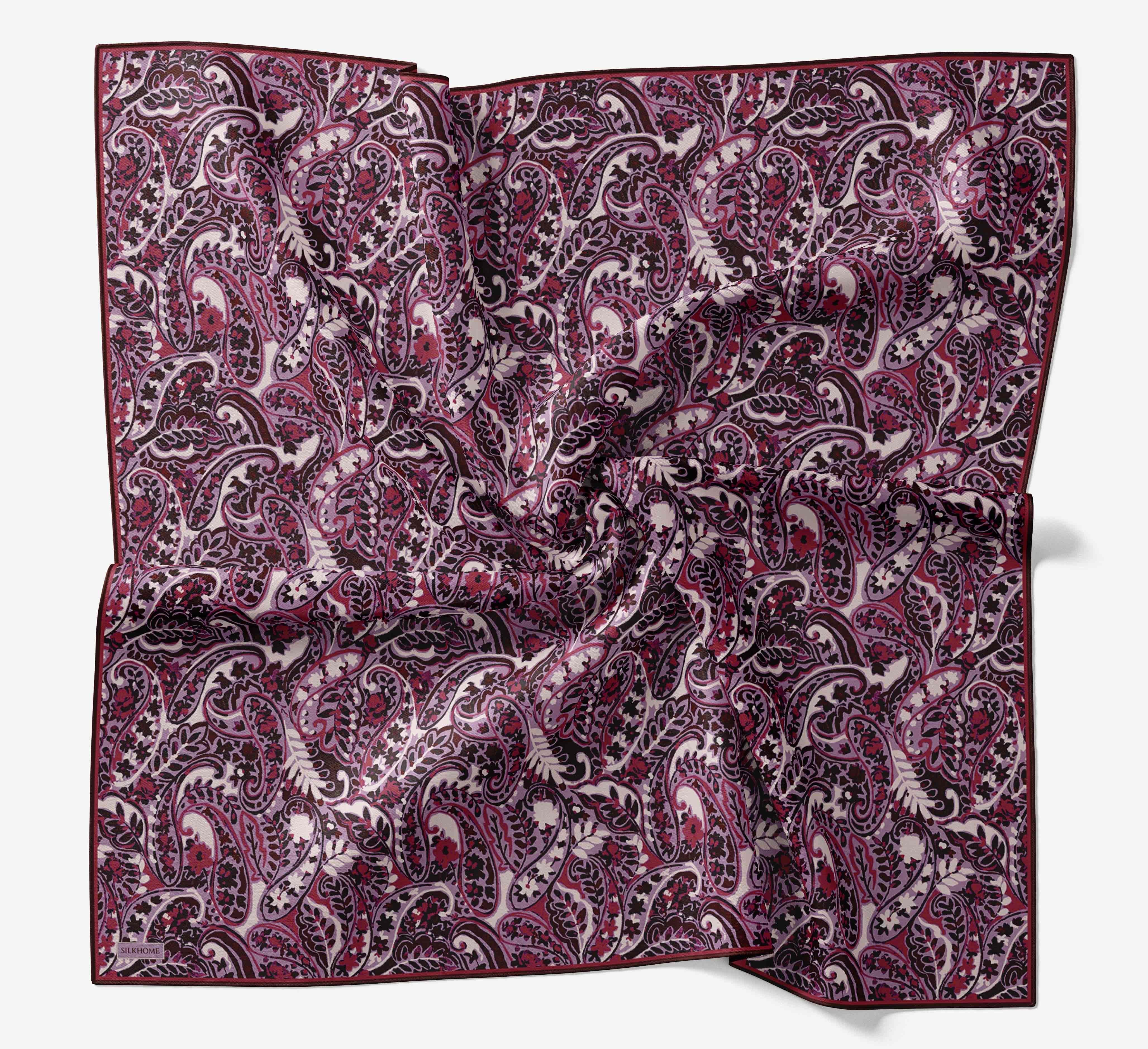 Soft Eşarp Perla Eflatun 90x90