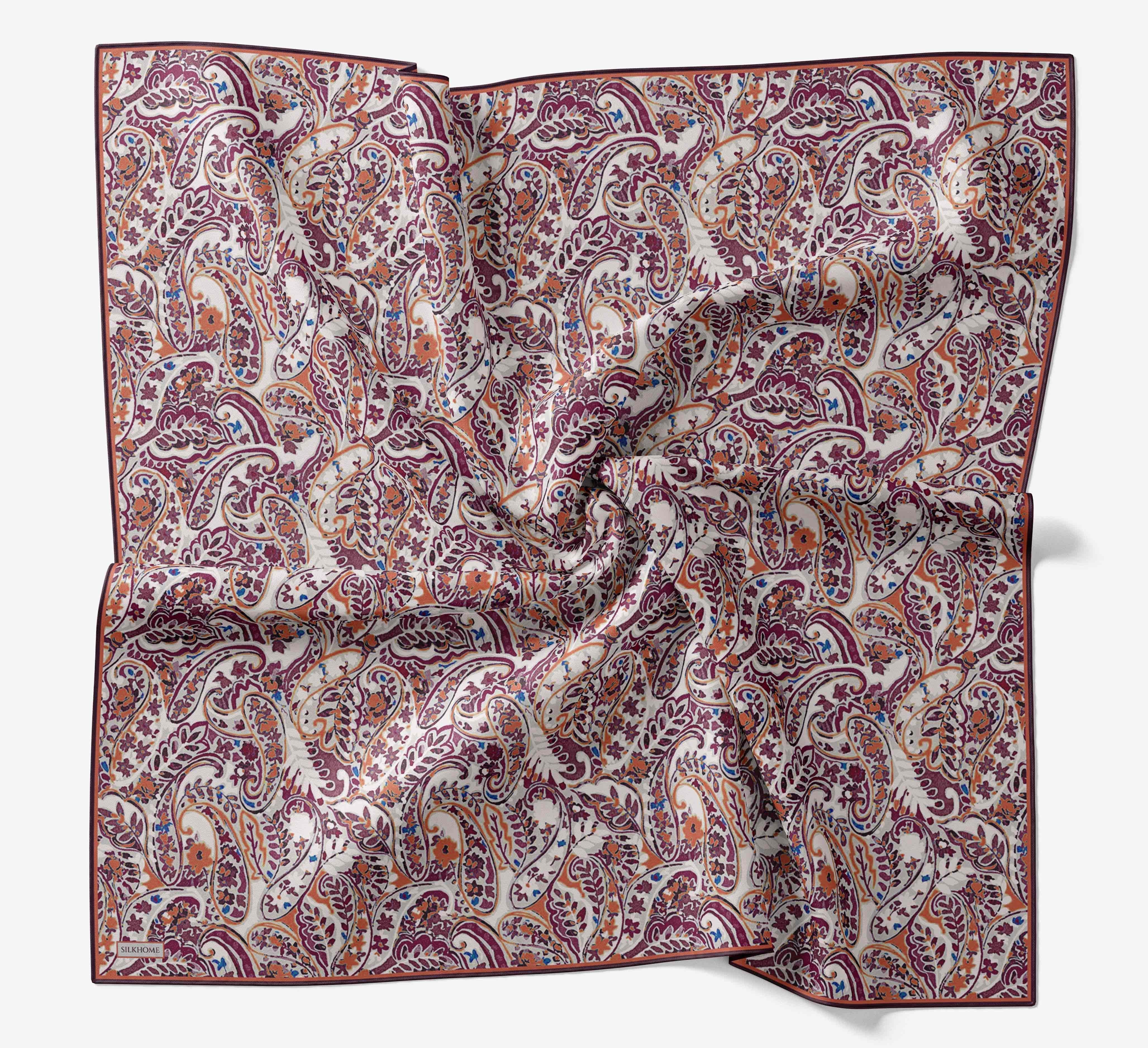 Soft Eşarp Perla Fuşya 90x90