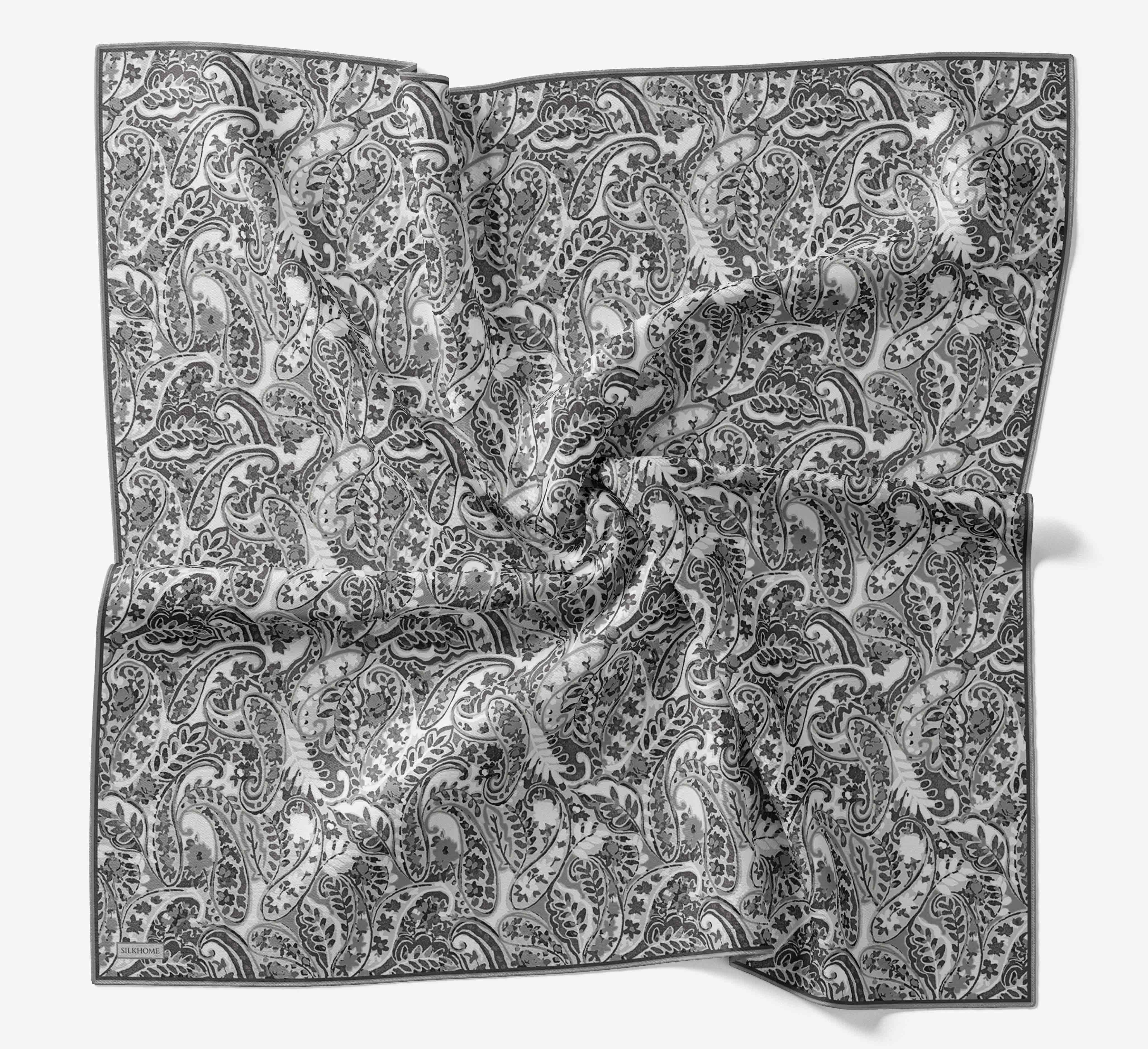 Soft Eşarp Perla Gri 90x90