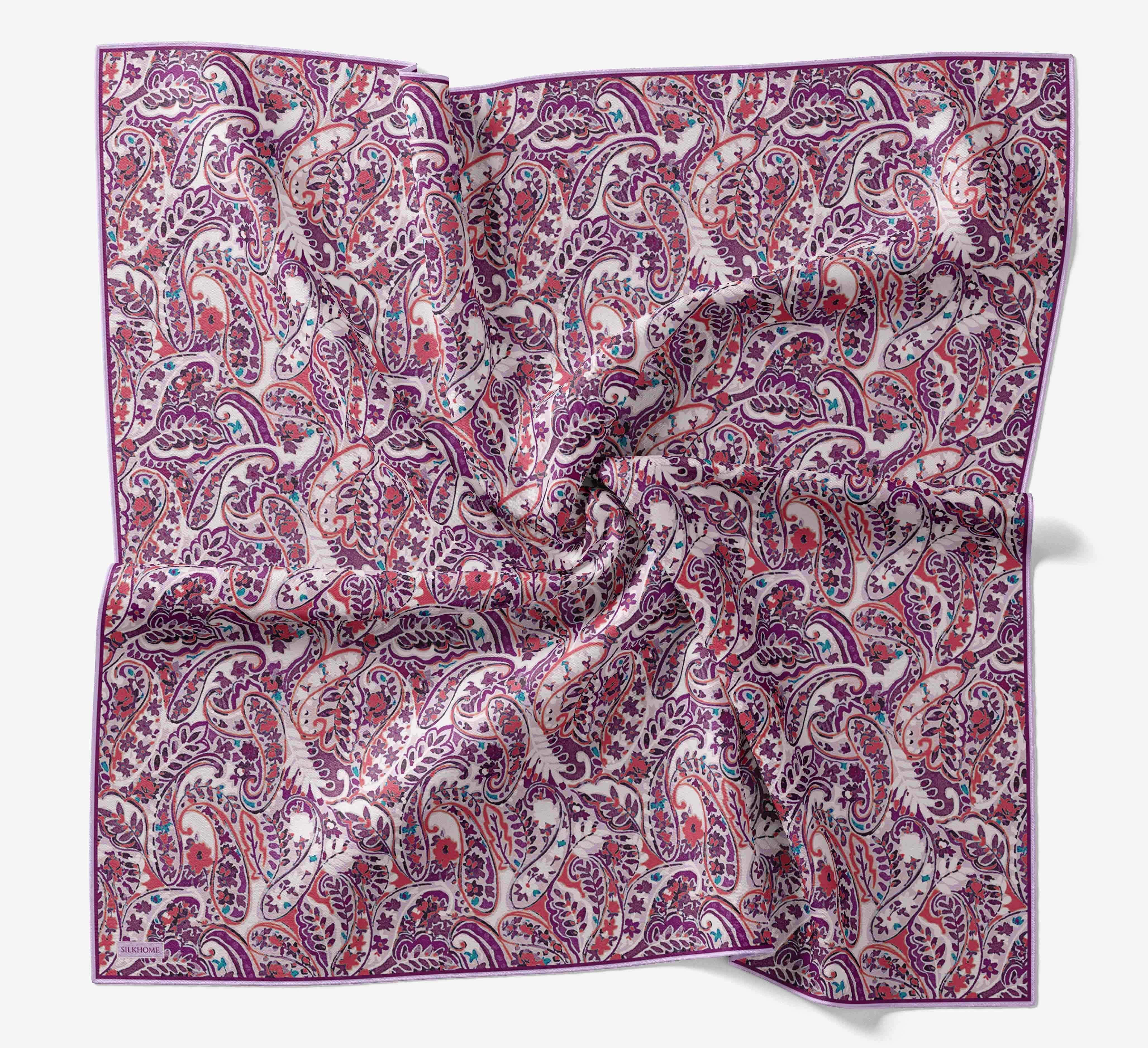 Soft Eşarp Perla Mor 90x90