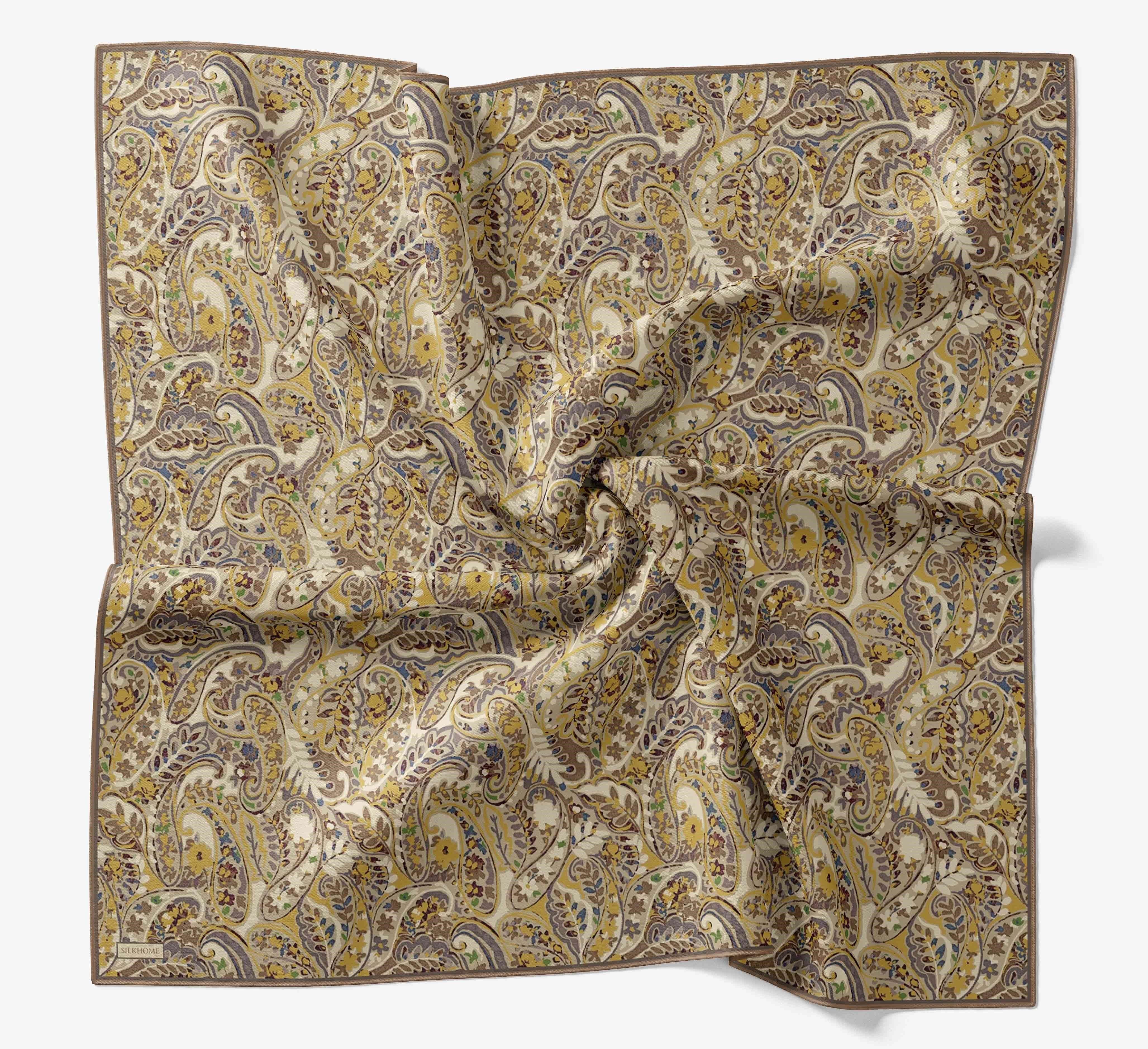 Soft Eşarp Perla Sarı 90x90