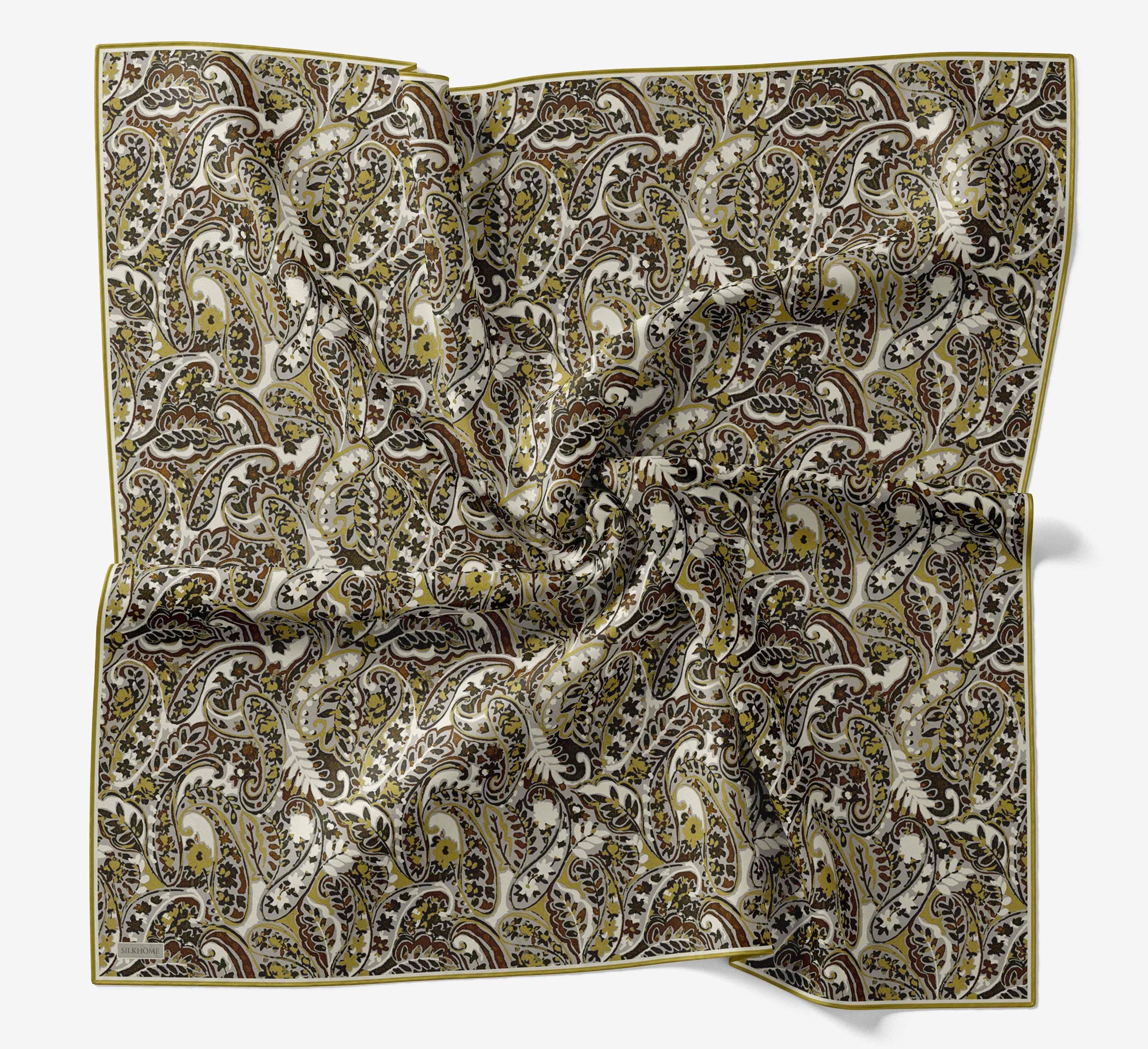 Soft Eşarp Perla Yağ Yeşili 90x90