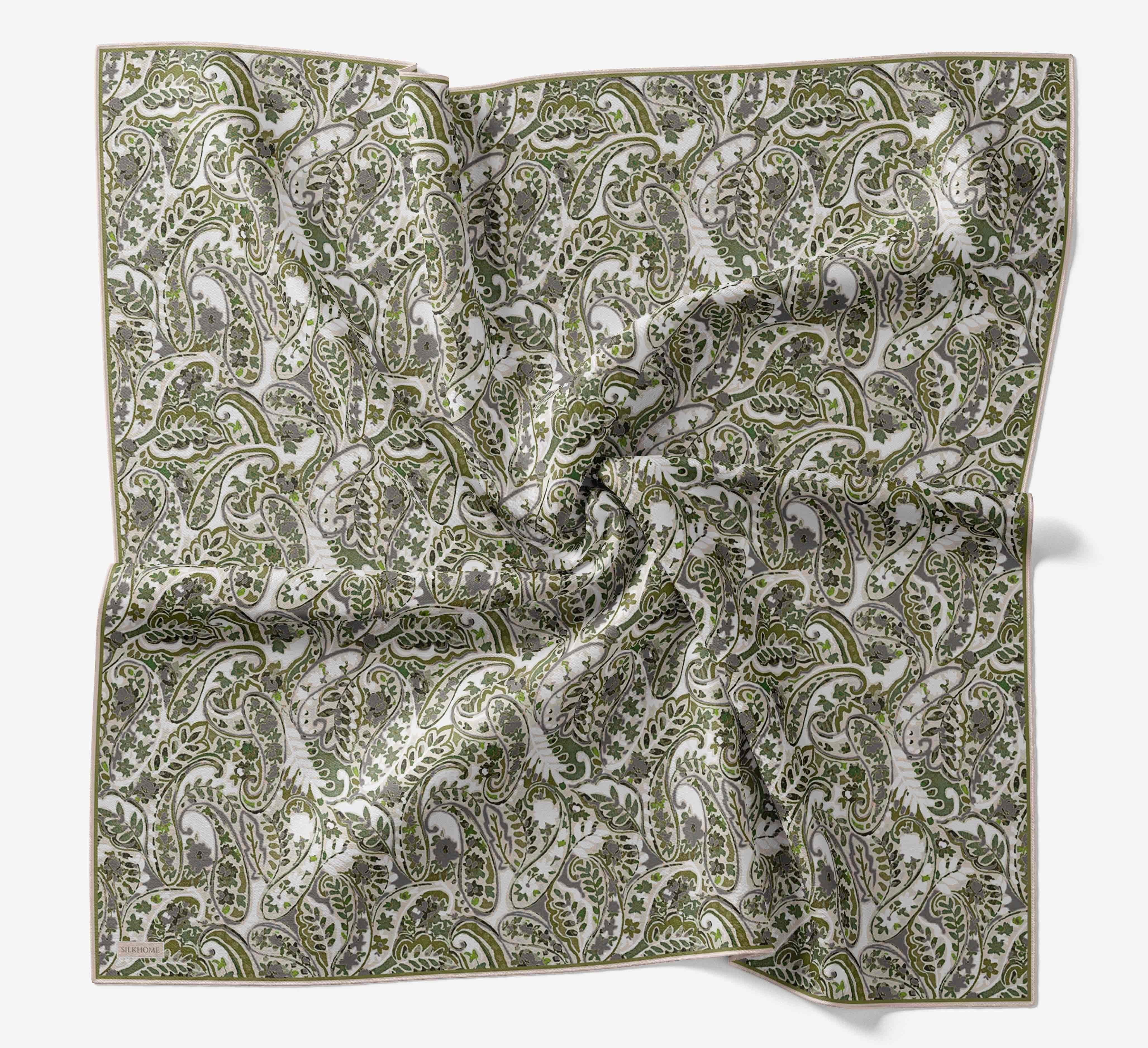 Soft Eşarp Perla Yeşil 90x90