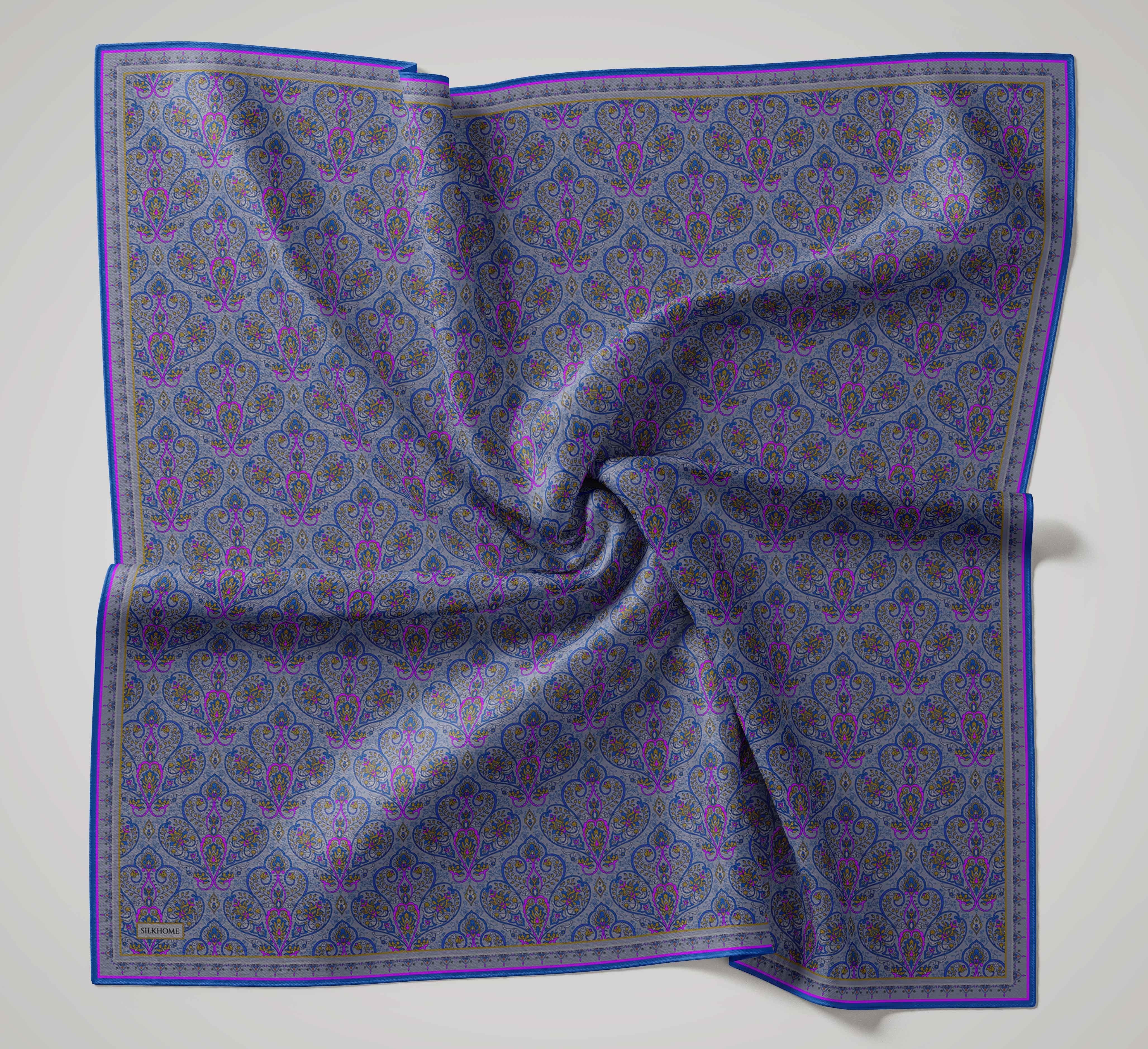 Soft Eşarp Rûmi Bebe Mavi 90x90