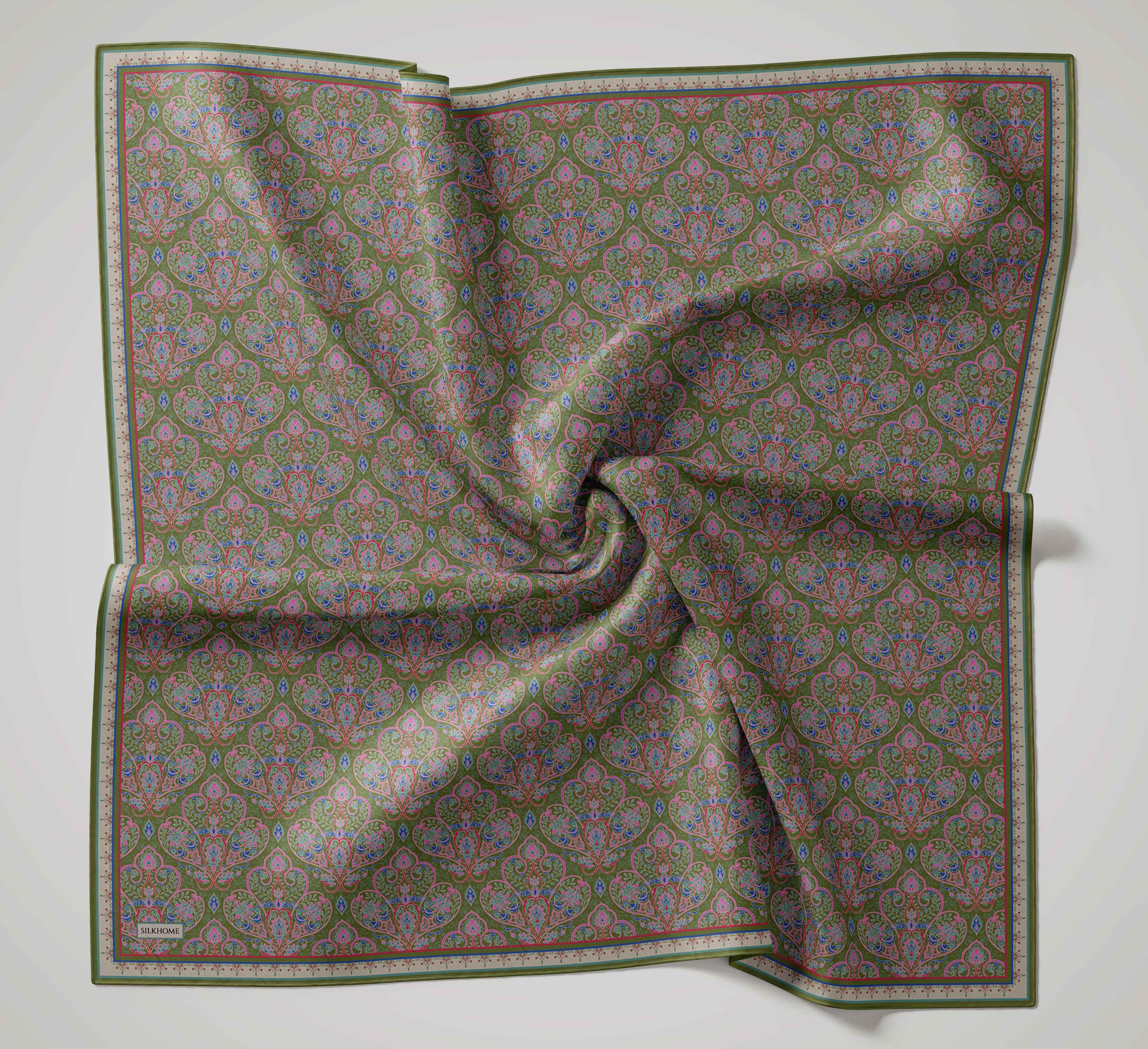 Soft Eşarp Rûmi Çimen Yeşili 90x90