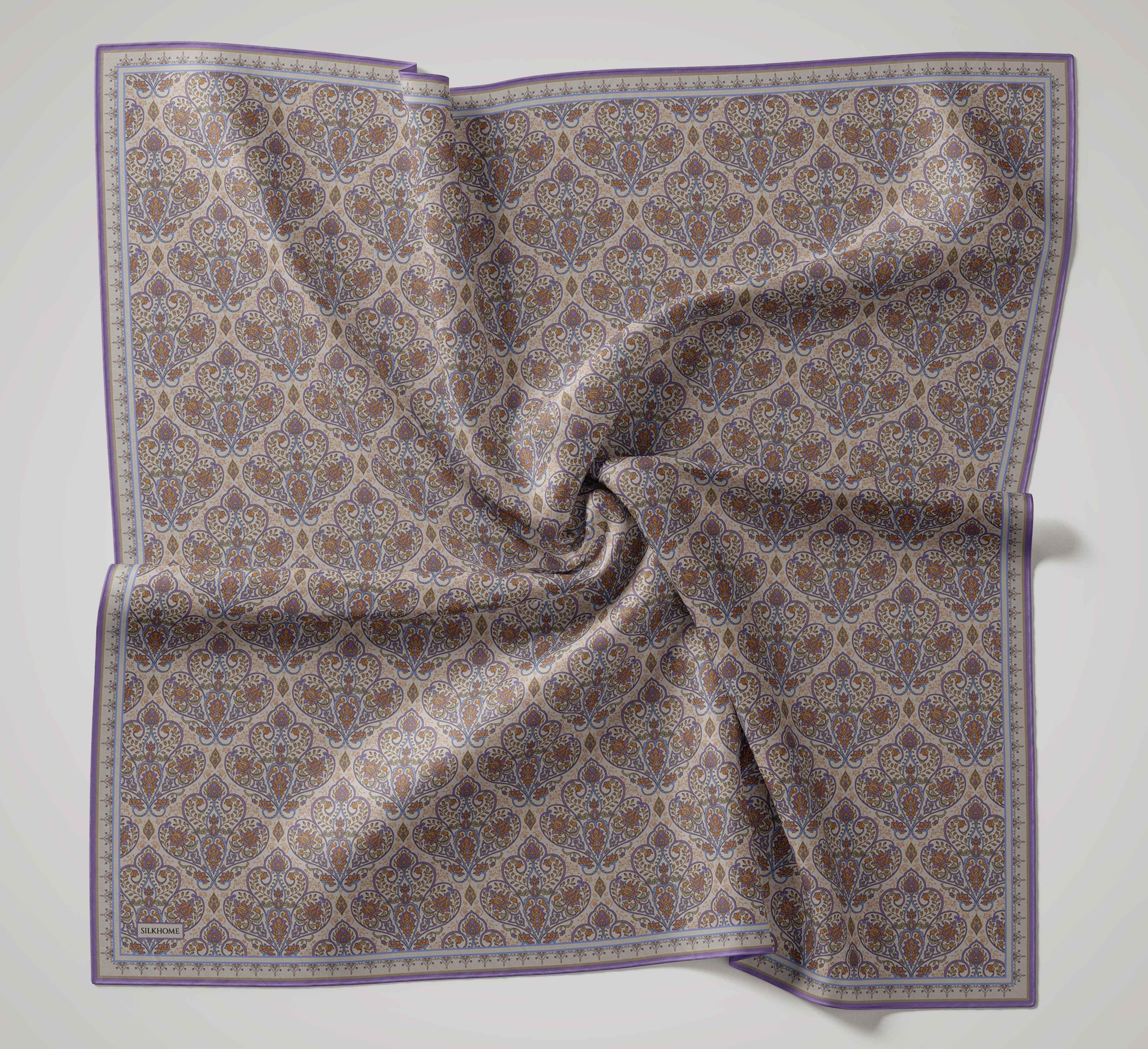 Soft Eşarp Rûmi Gri 90x90