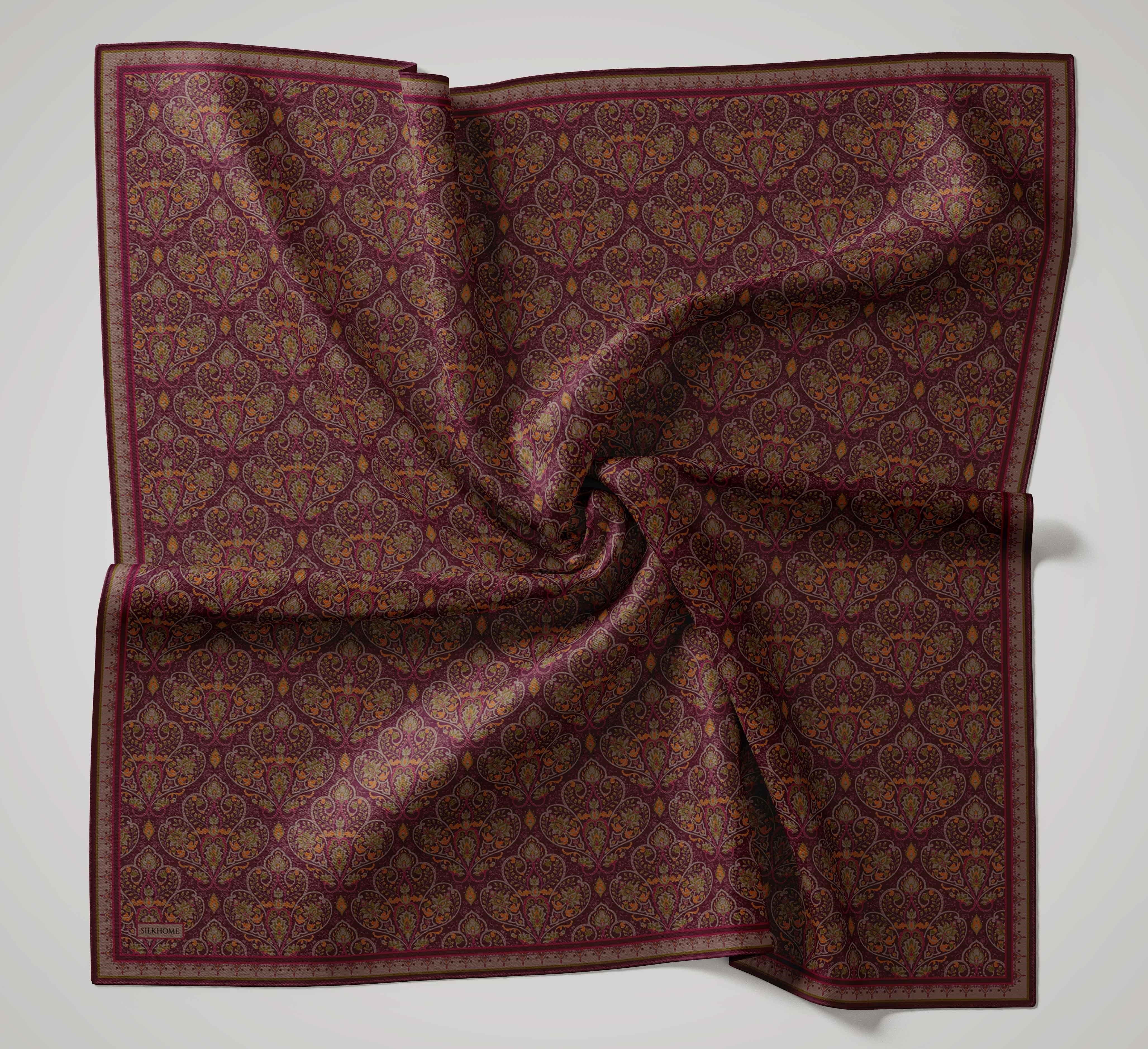 Soft Eşarp Rûmi Mürdüm 90x90