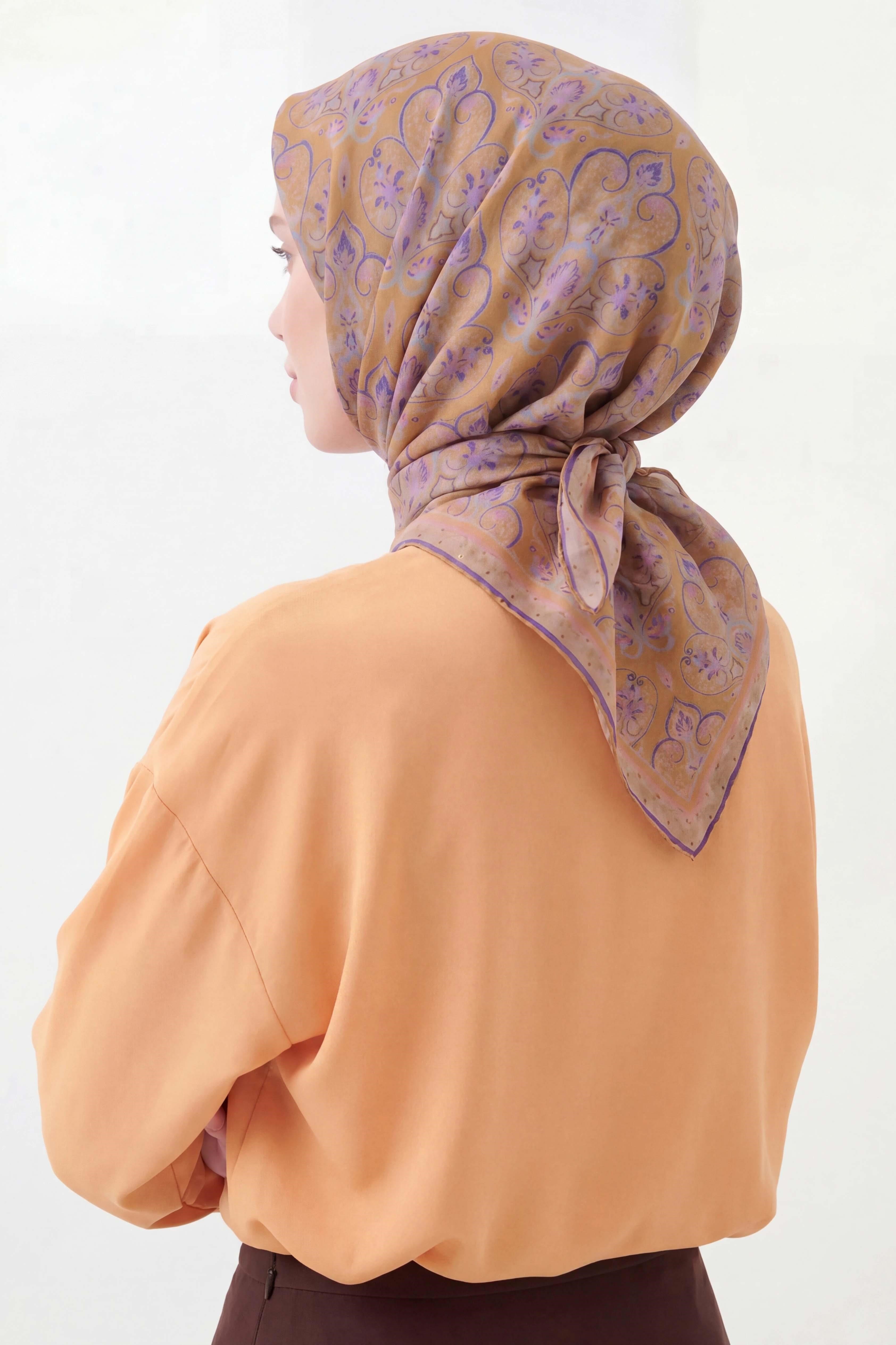 Soft Eşarp Rûmi Taba 90x90