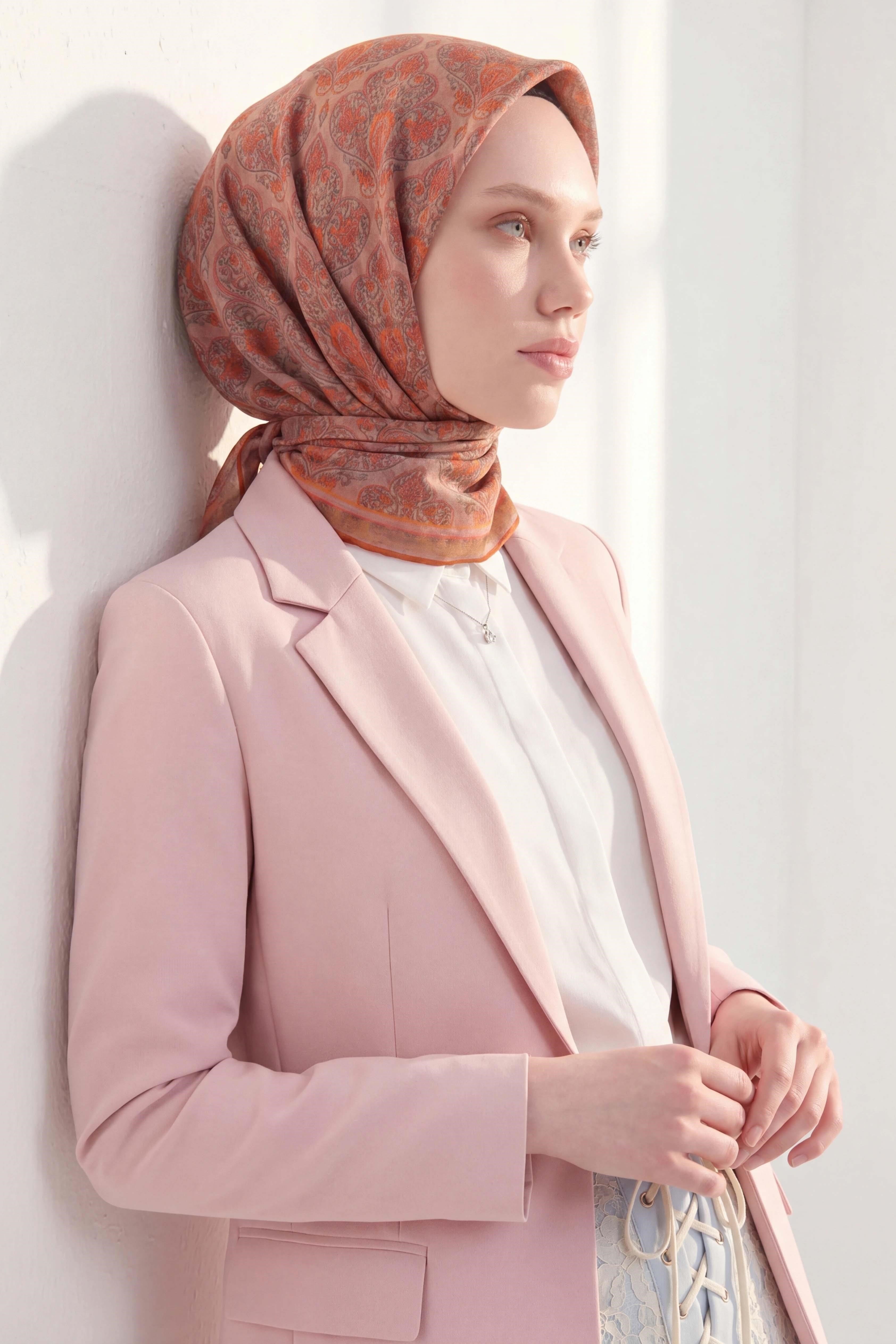 Soft Eşarp Rûmi Vizon 90x90