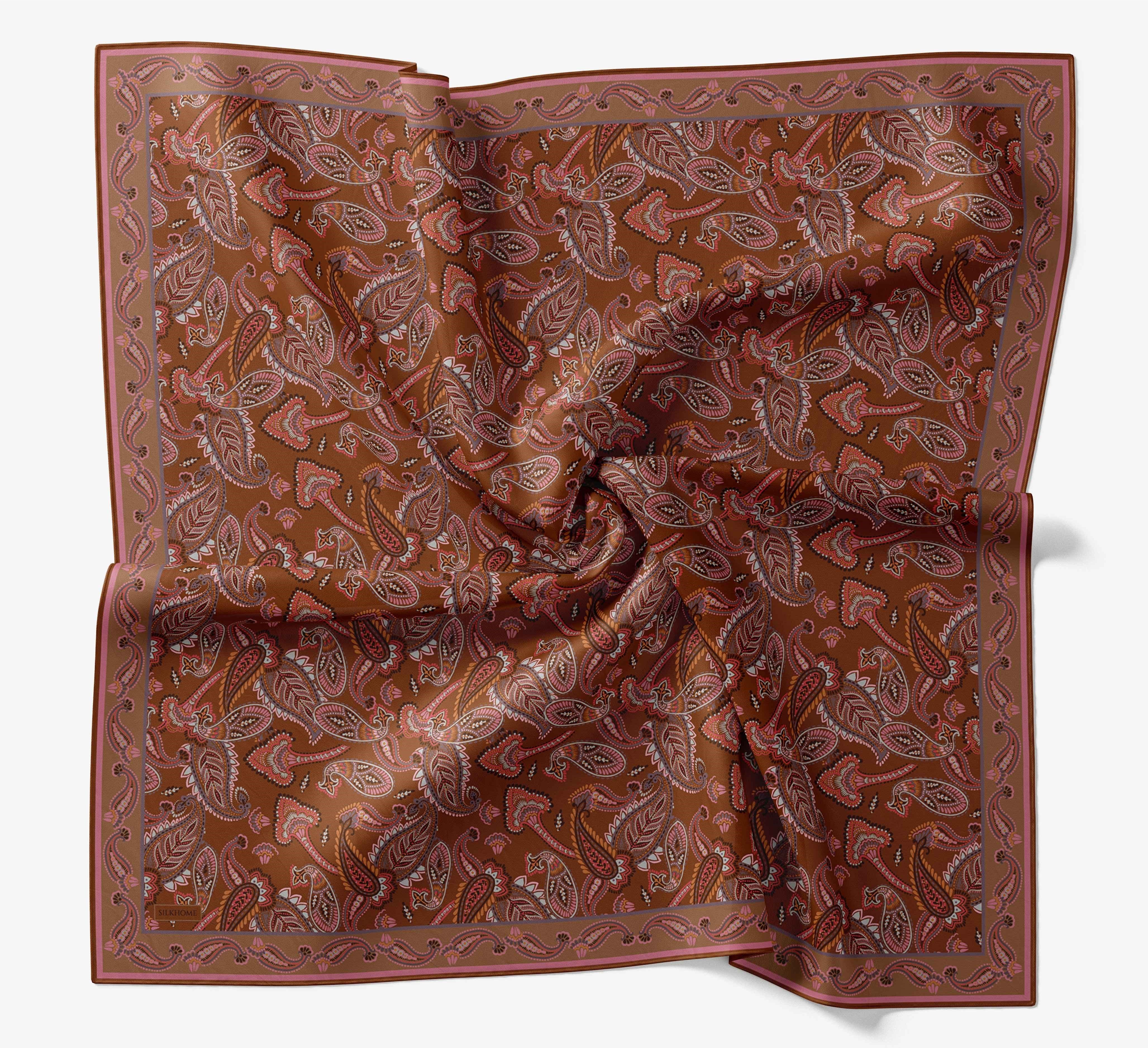 Soft Eşarp Şal Motif Turuncu