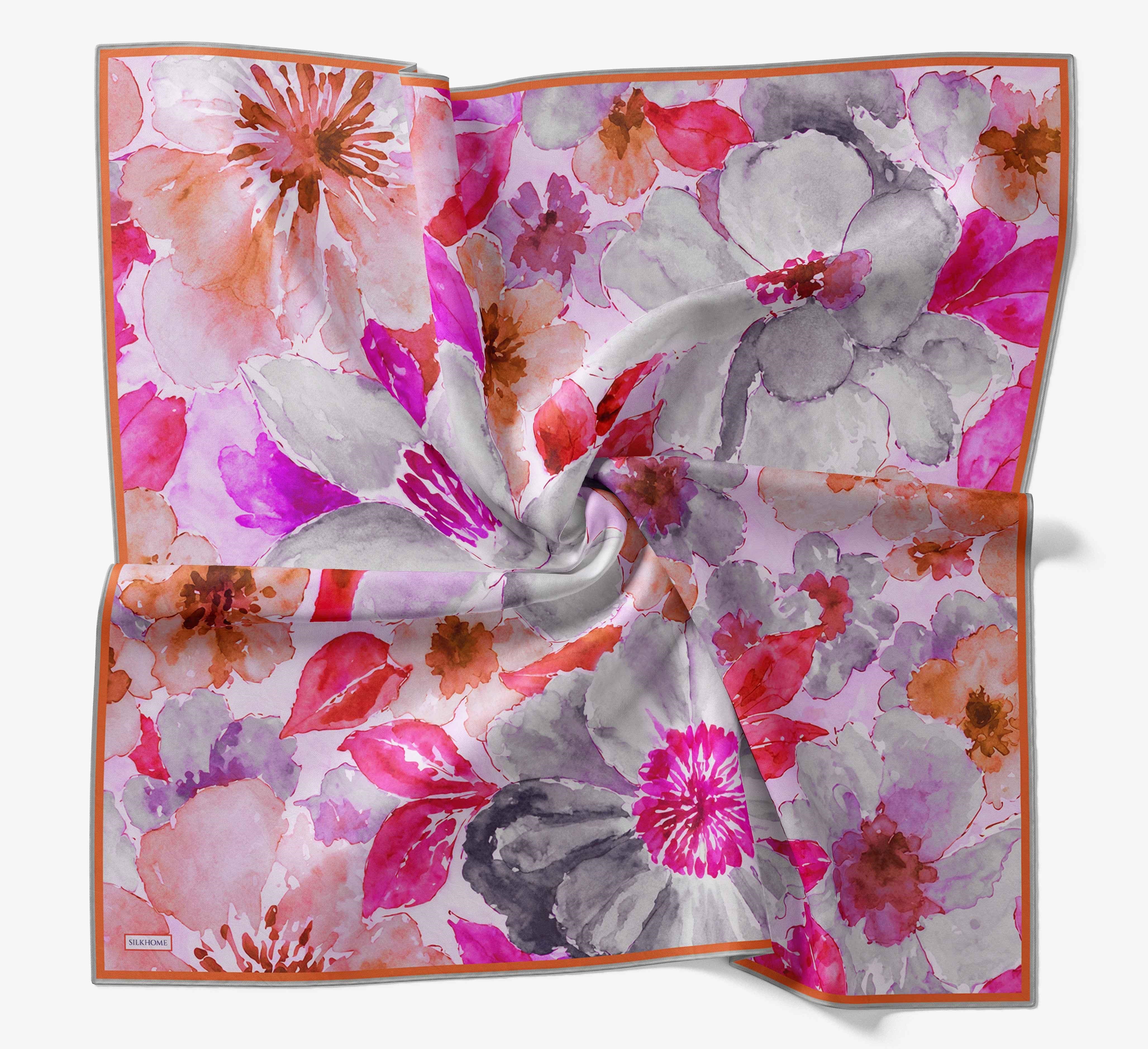 Soft Eşarp Suluboya Pembe 90x90