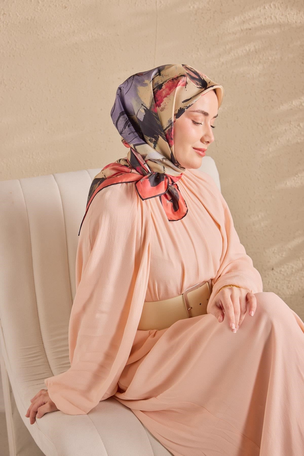 Twill İpek Signature Bej 90x90