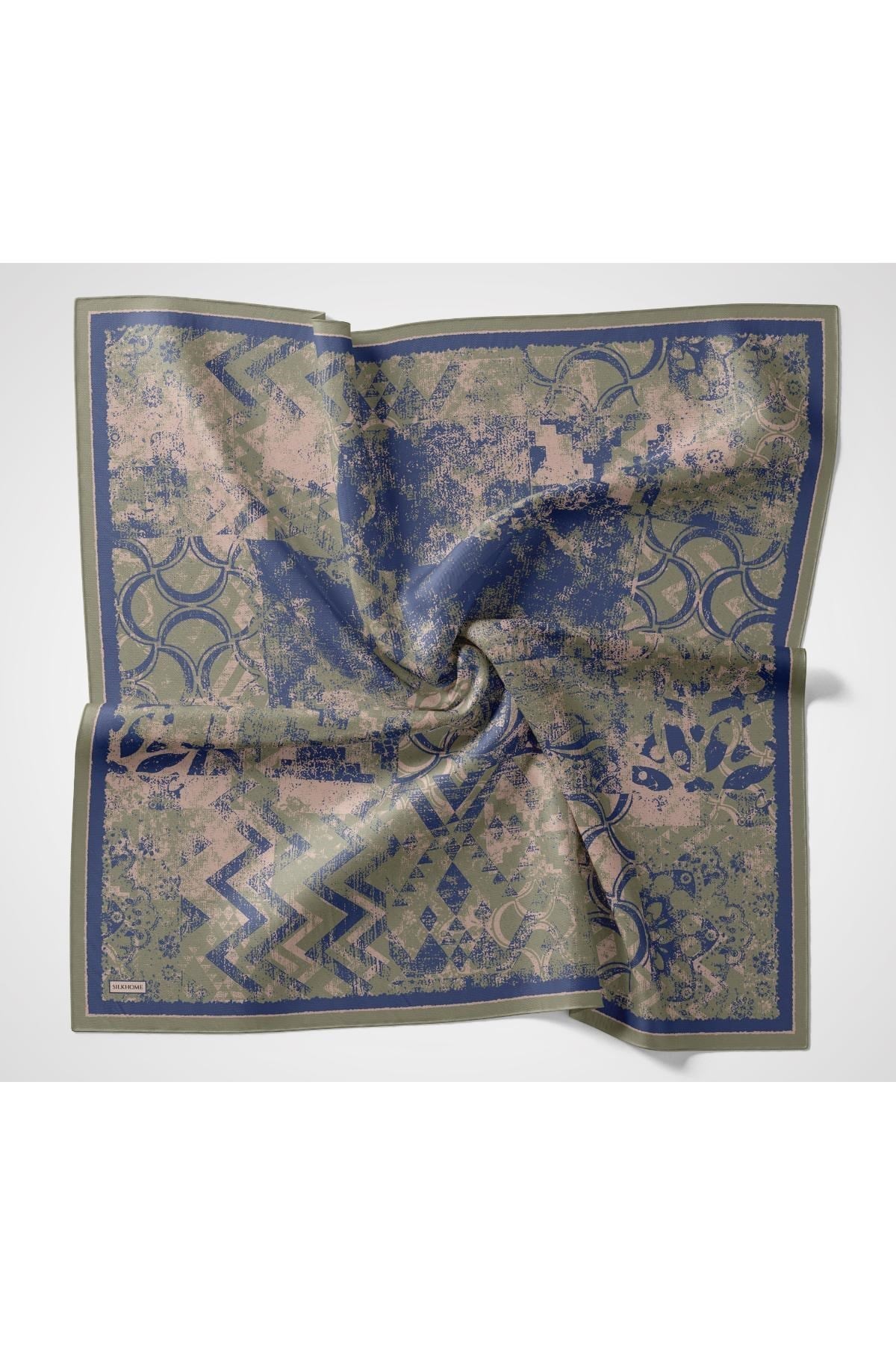 Velora Eşarp Art Bataklık Yeşili 90x90
