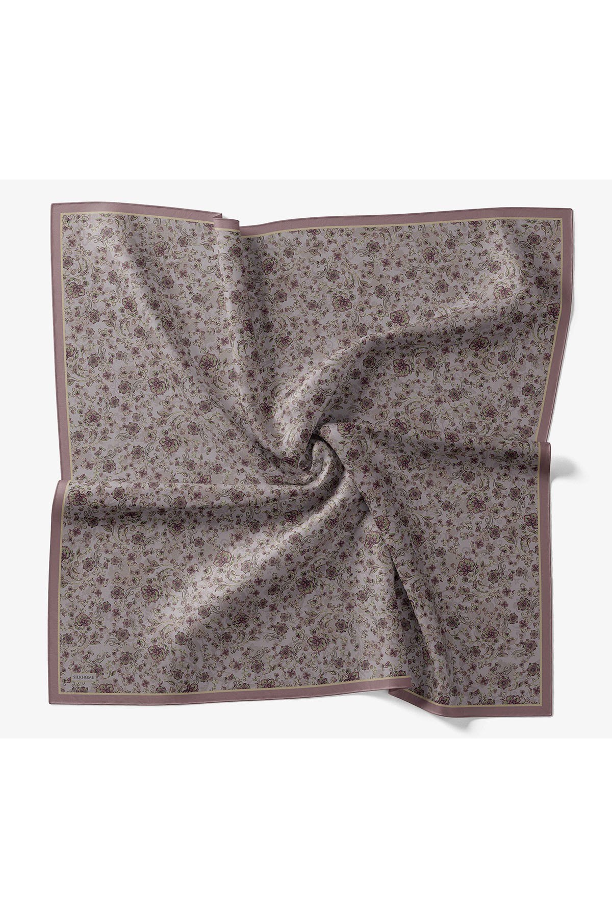 Velora Eşarp Modern Flora Lavanta 90x90