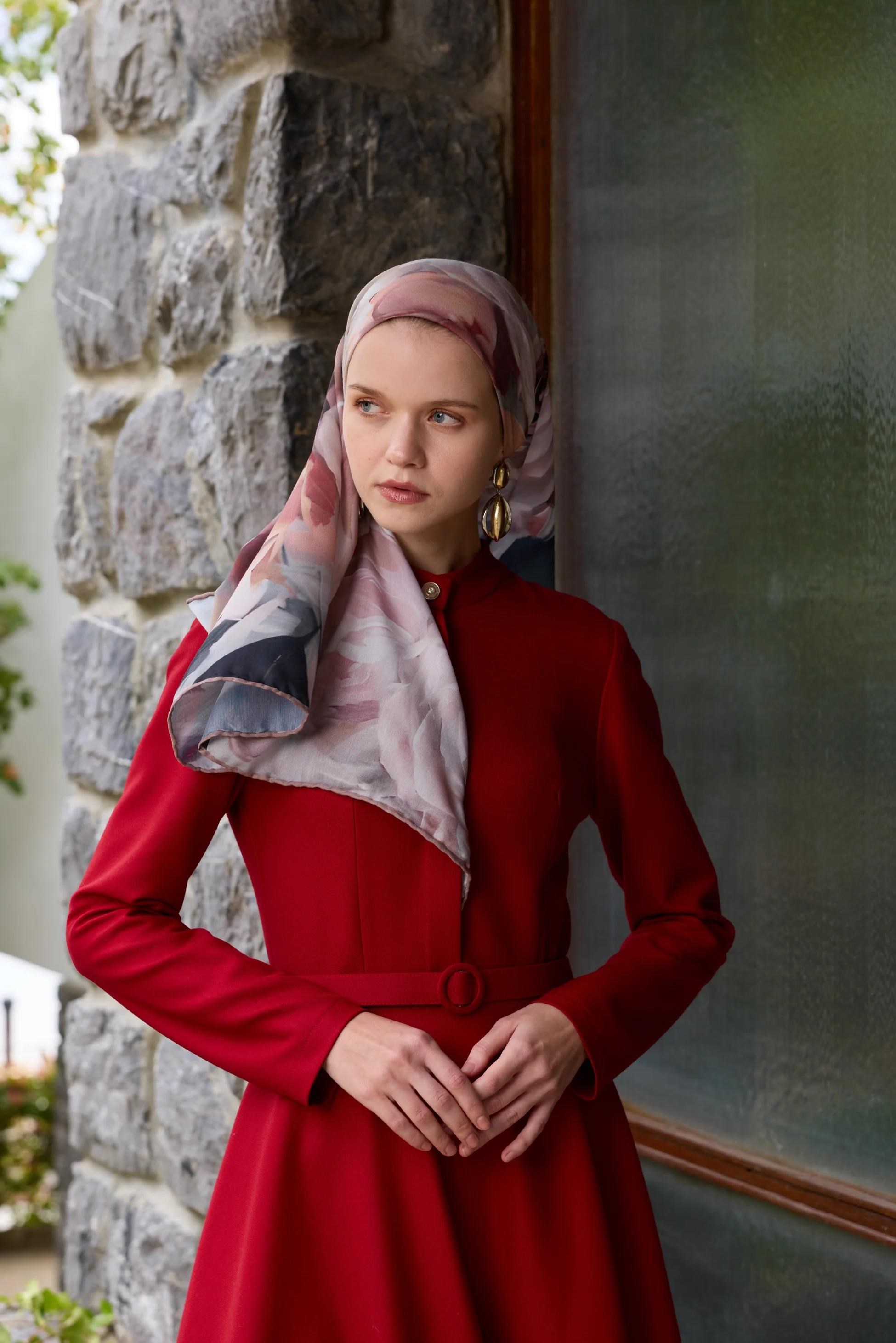 Winter Bloom Soft Eşarp 1239