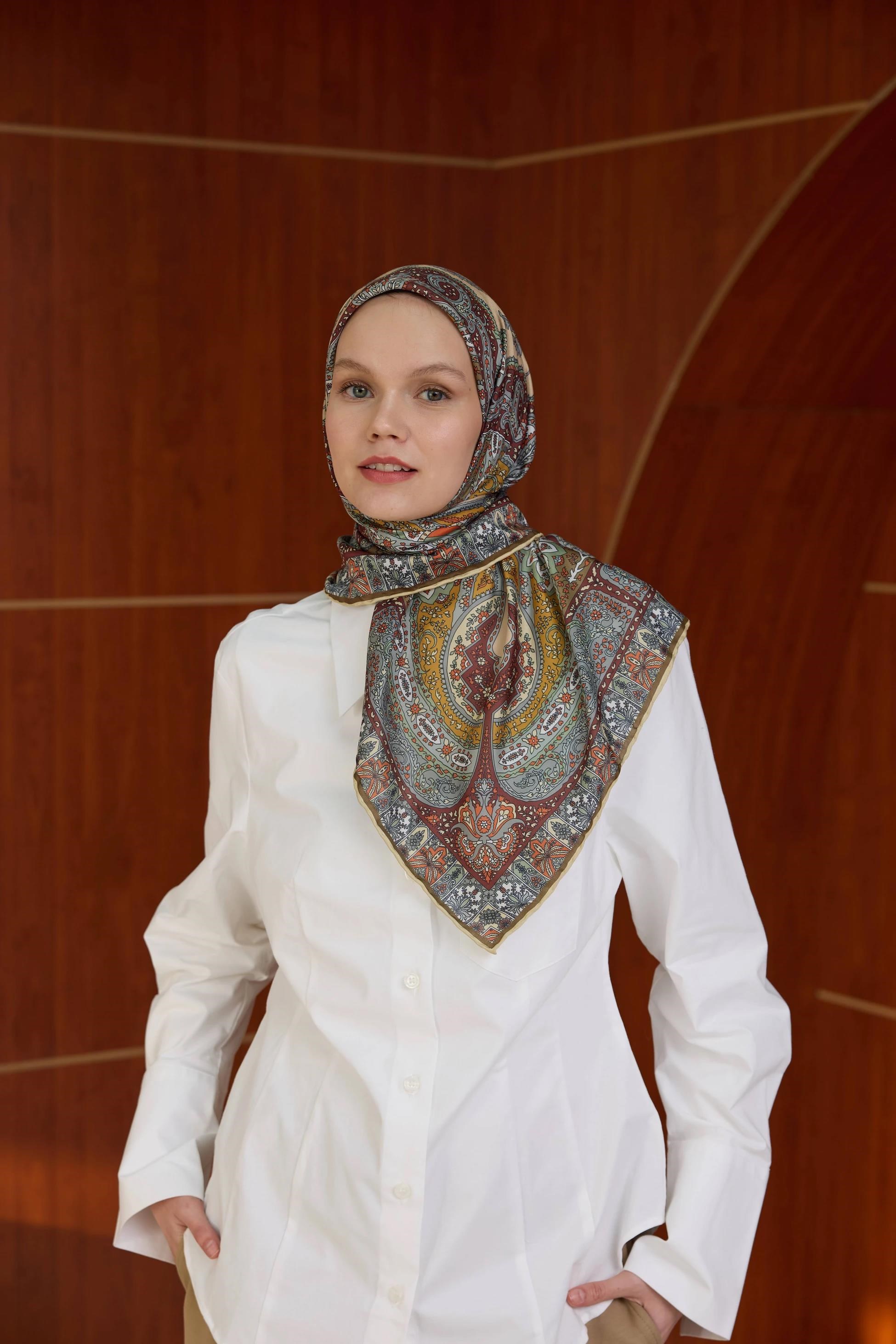 Winter Bloom Soft Eşarp 1241