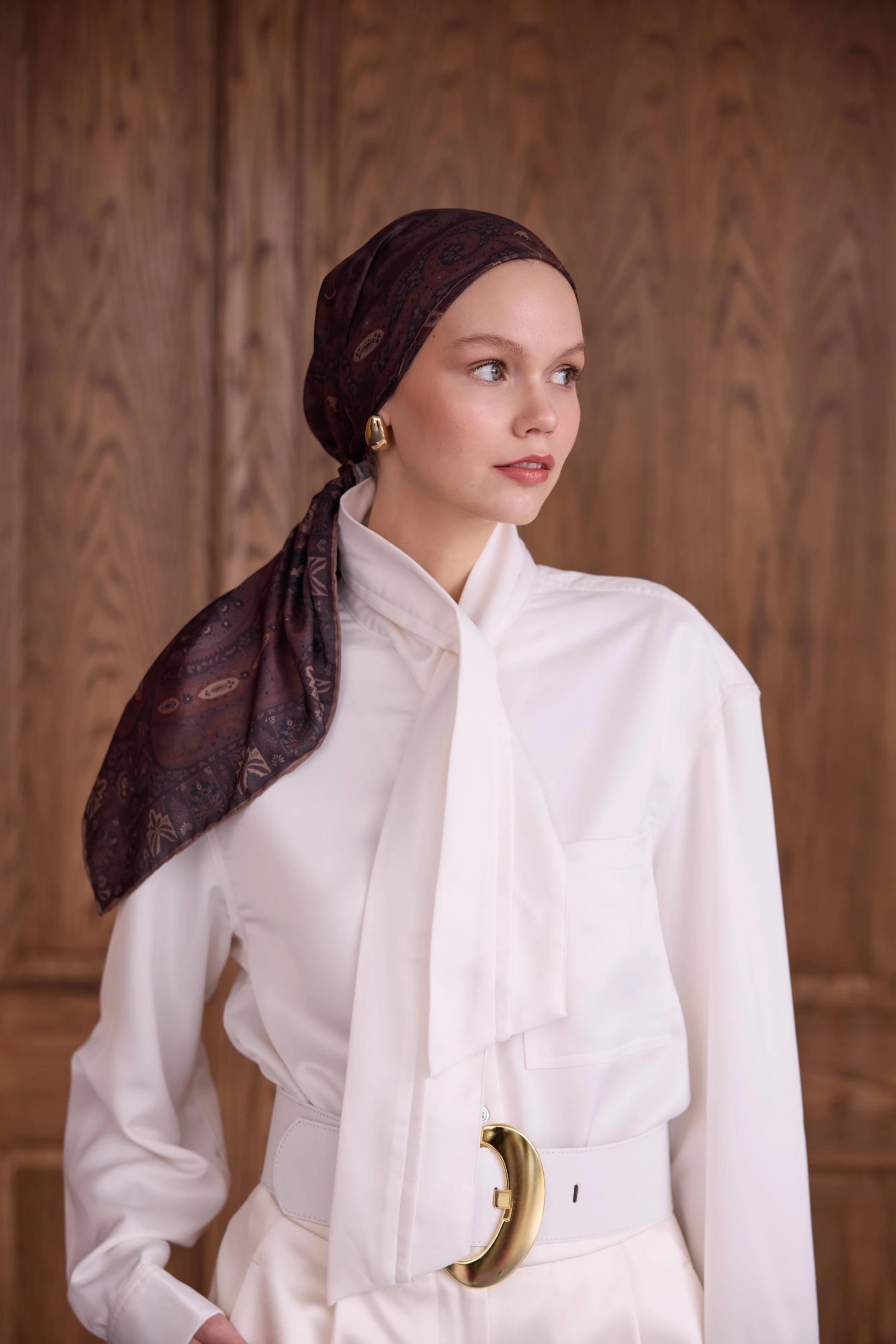 Winter Bloom Soft Eşarp 1241