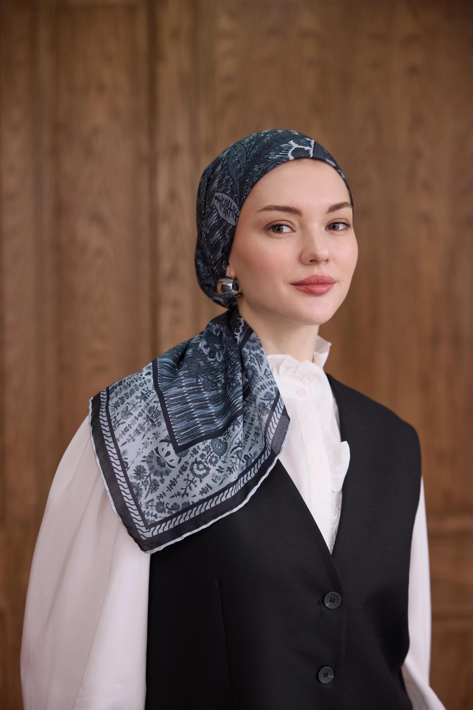 Winter Bloom Soft Eşarp 1242