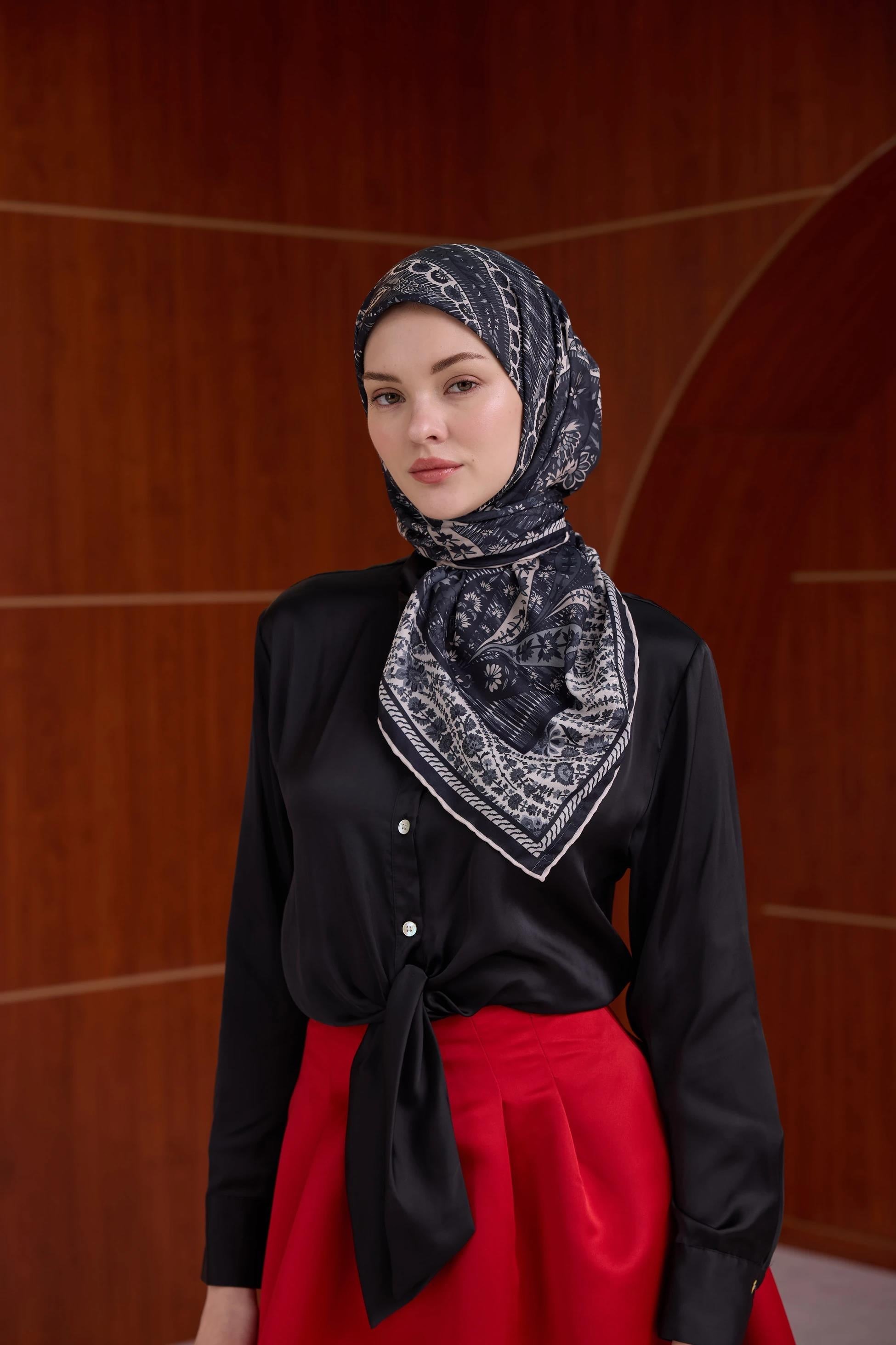 Winter Bloom Soft Eşarp 1242