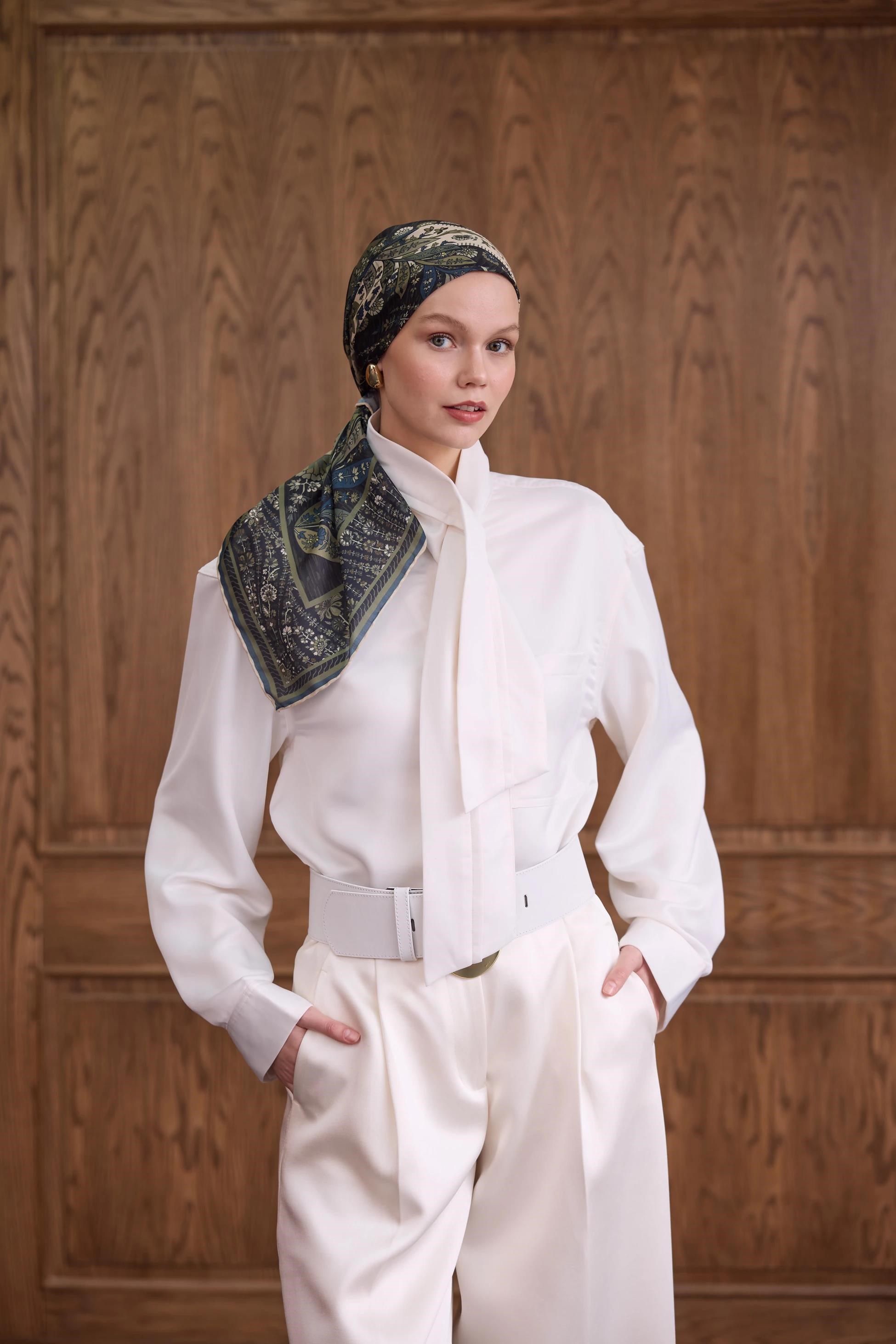 Winter Bloom Soft Eşarp 1242