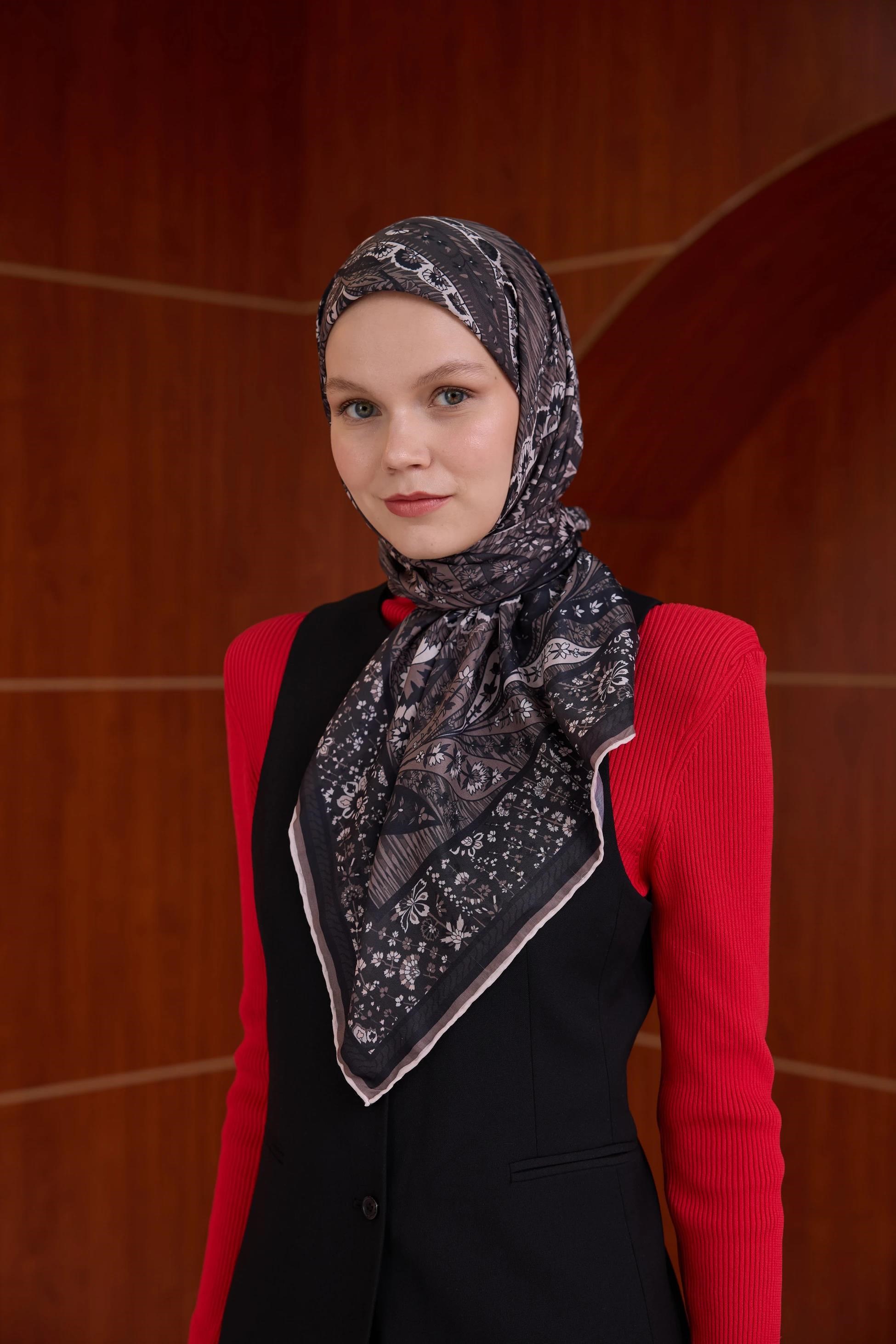 Winter Bloom Soft Eşarp 1242