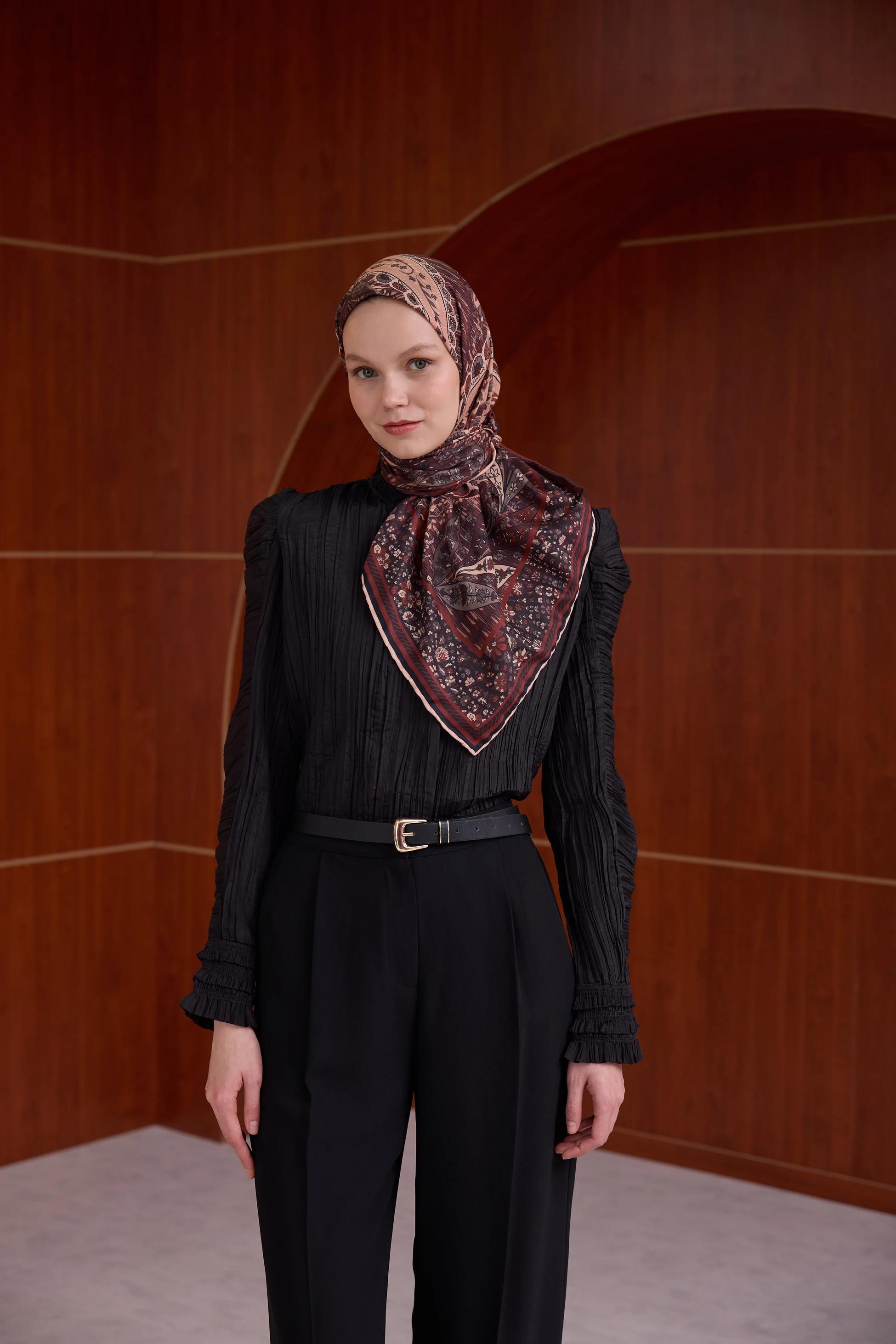 Winter Bloom Soft Eşarp 1242