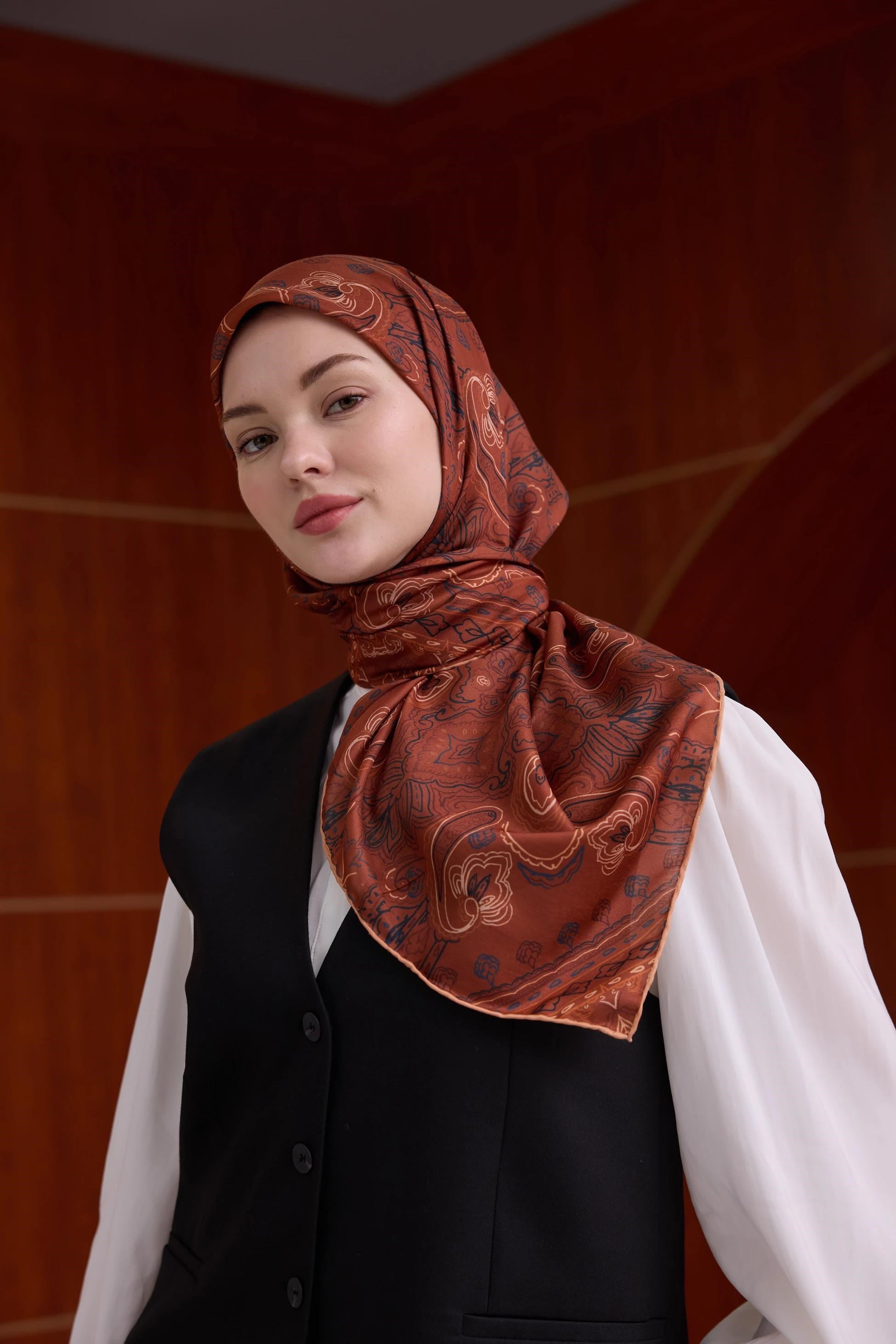 Winter Bloom Soft Eşarp 1243