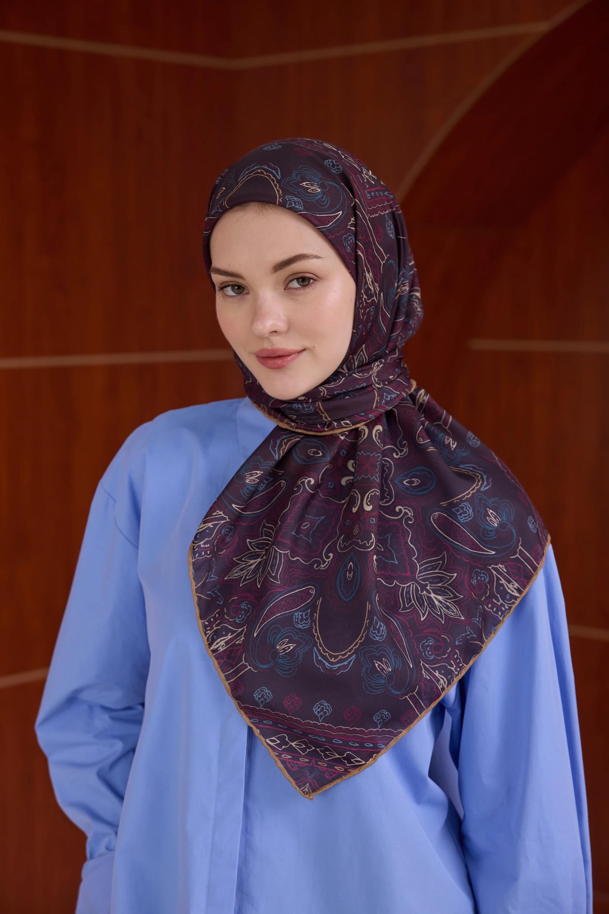 Winter Bloom Soft Eşarp 1243