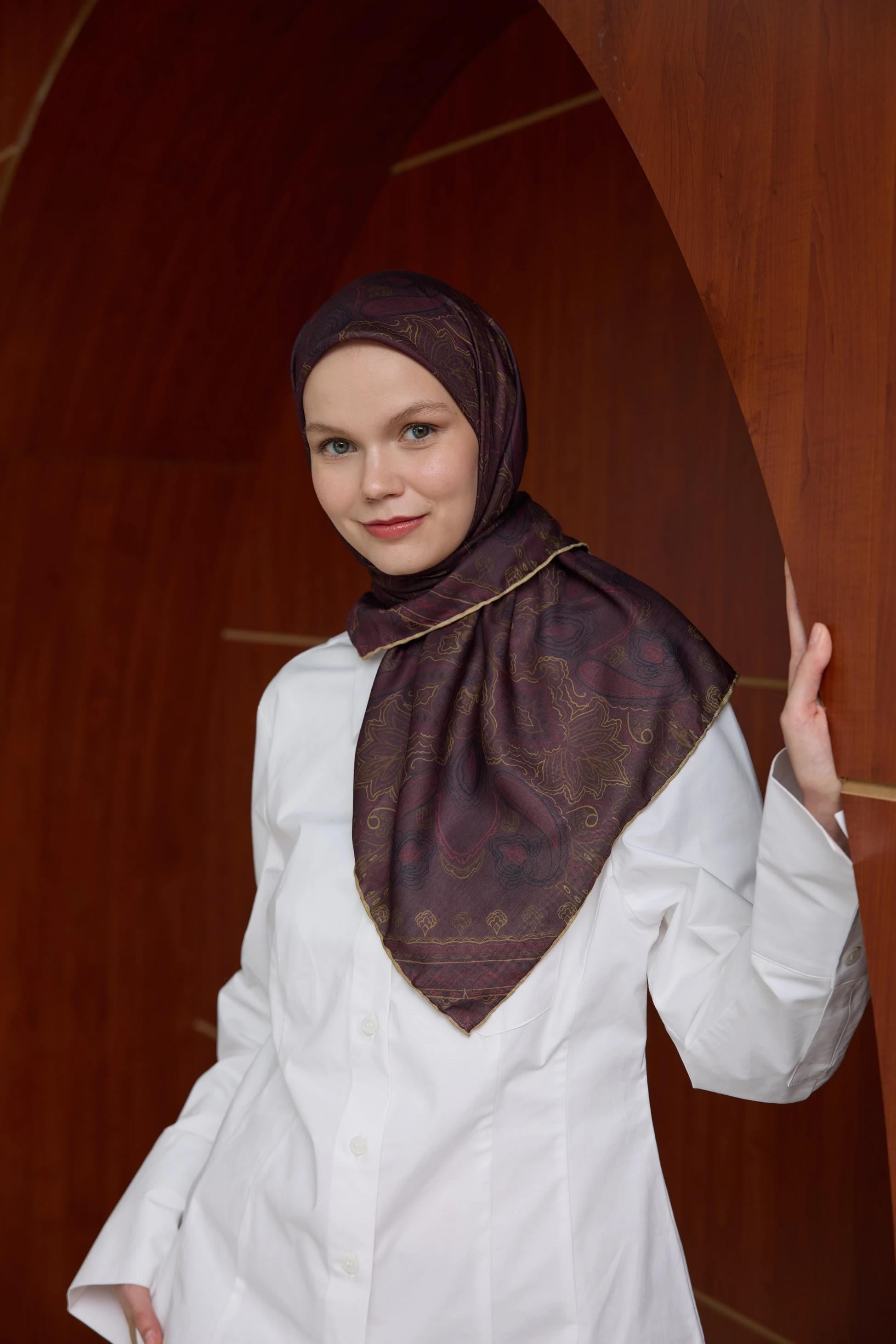 Winter Bloom Soft Eşarp 1243