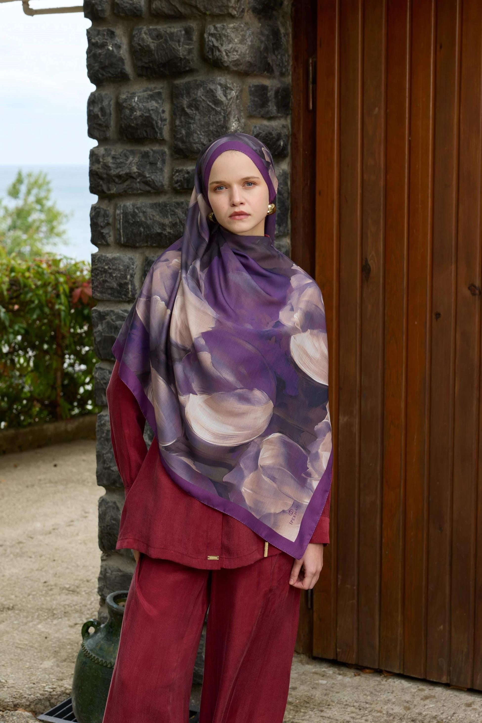 Winter Bloom Soft Şal 3067-10096