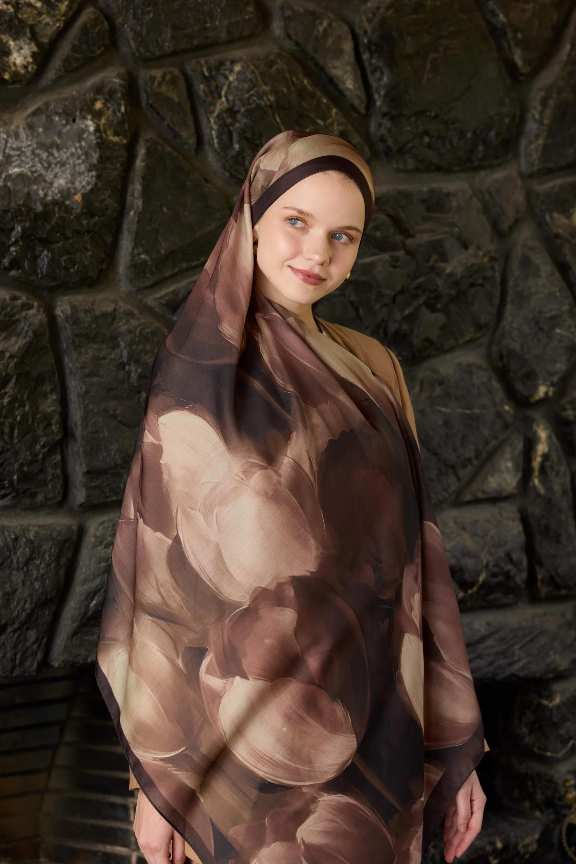 Winter Bloom Soft Şal 3068-10097