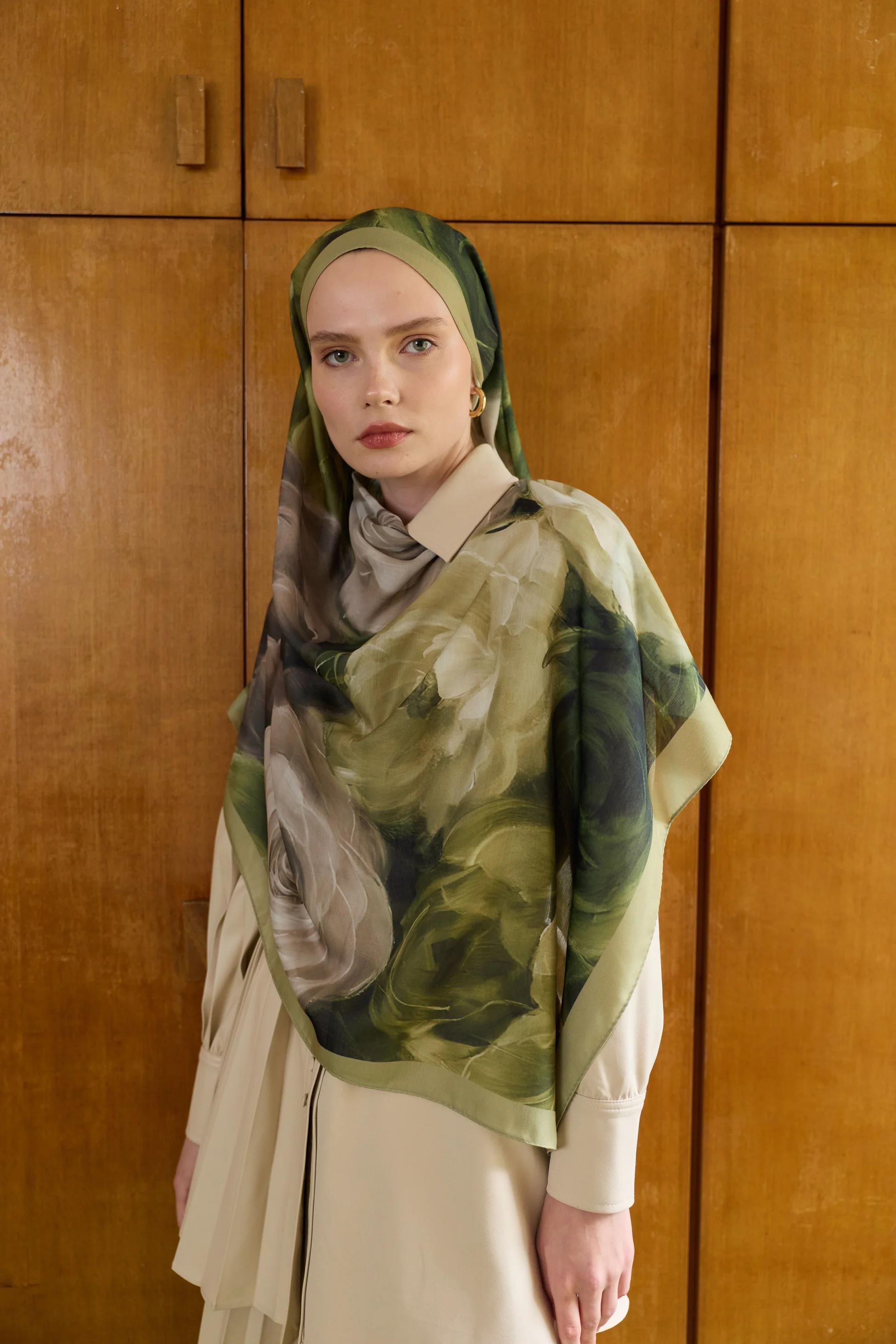 Winter Bloom Soft Şal 3068-10097