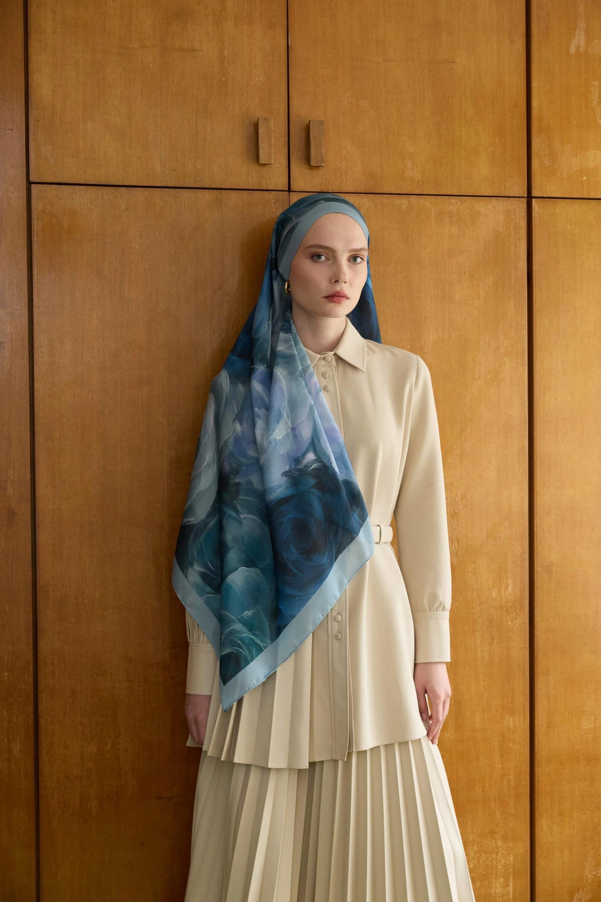 Winter Bloom Soft Şal 3068-10097