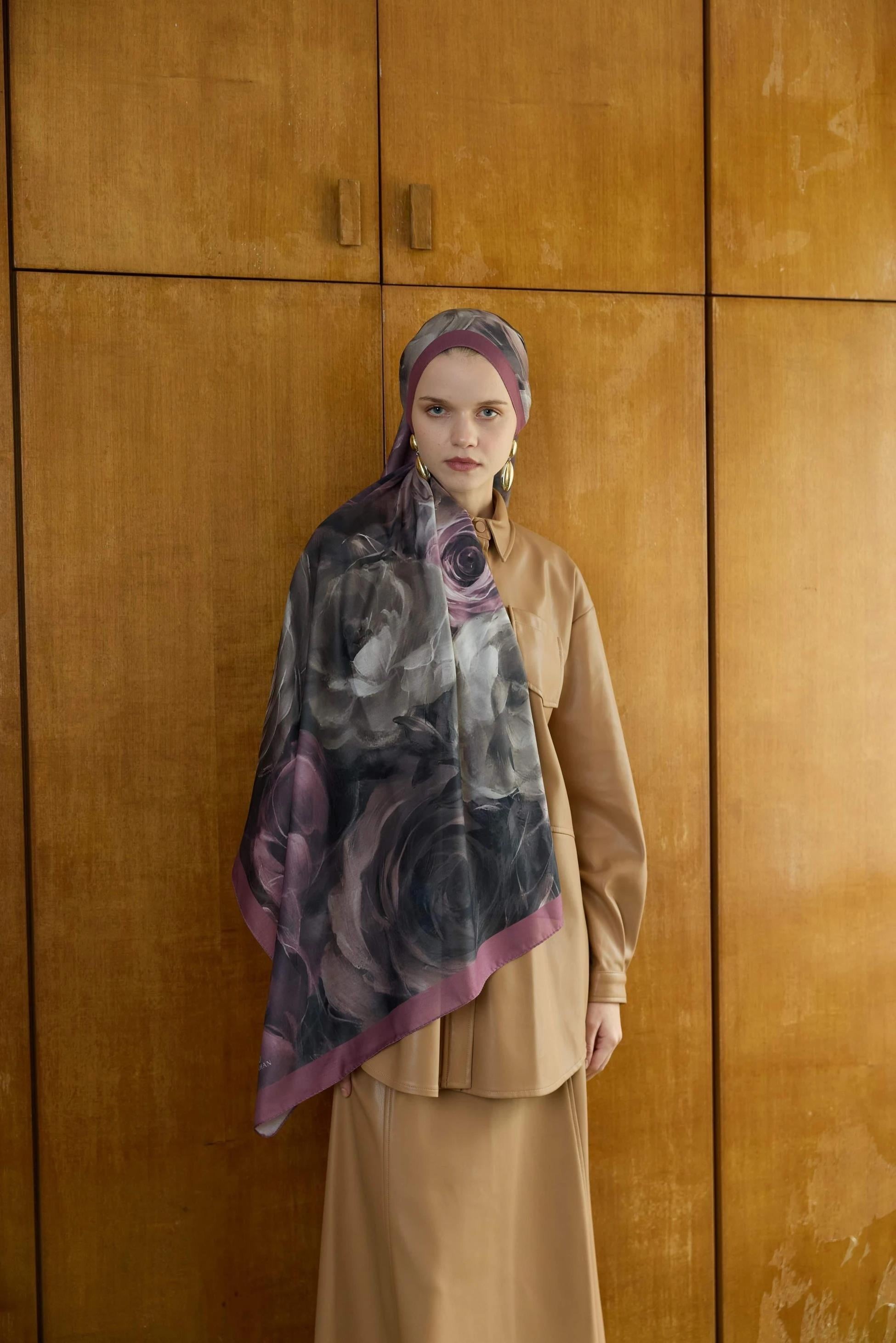 Winter Bloom Soft Şal 3068-10097